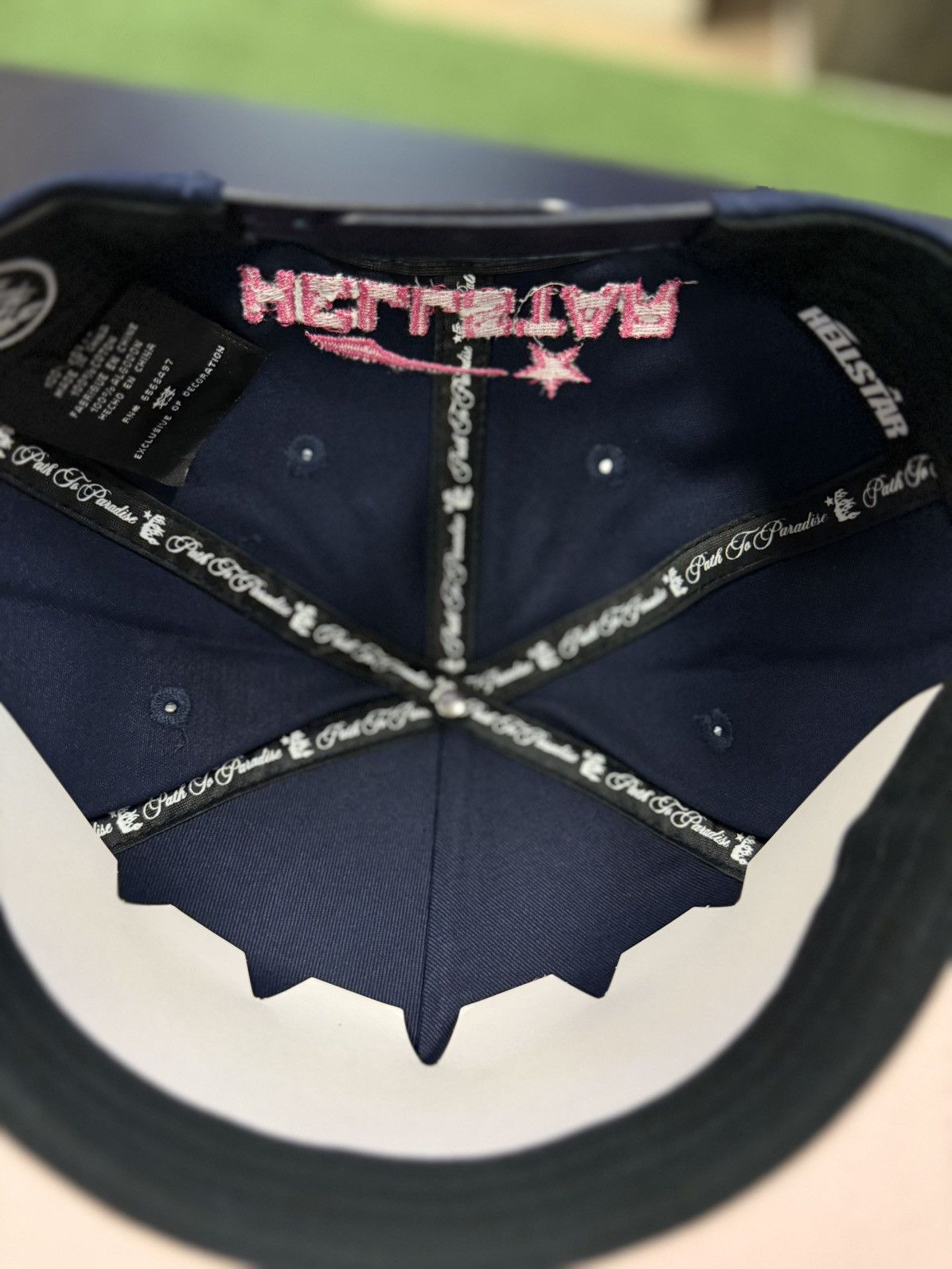 HELLSTAR Hellstar Adjustable Size SnapBack Hat Blue Pink STONE (NEW) Size ONE SIZE - 9 Thumbnail