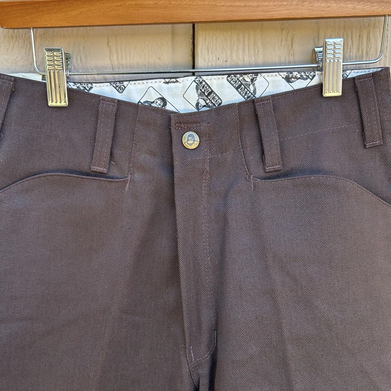 Ben Davis Ben Davis- Classic Work Pants Brown Mens 29x32 USA Made Size US 29 - 4 Thumbnail