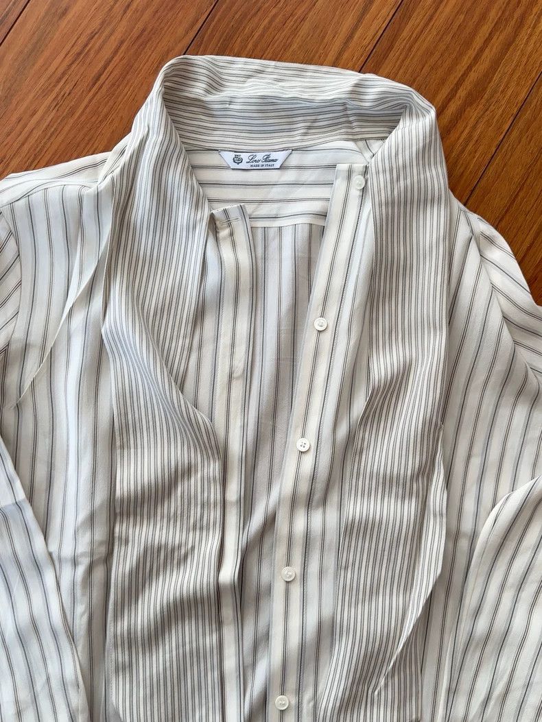 Loro Piana Loro piana Mulberry silk shirt 2506-Nextarrow Size US XS / EU 42 / 0 - 2 Thumbnail