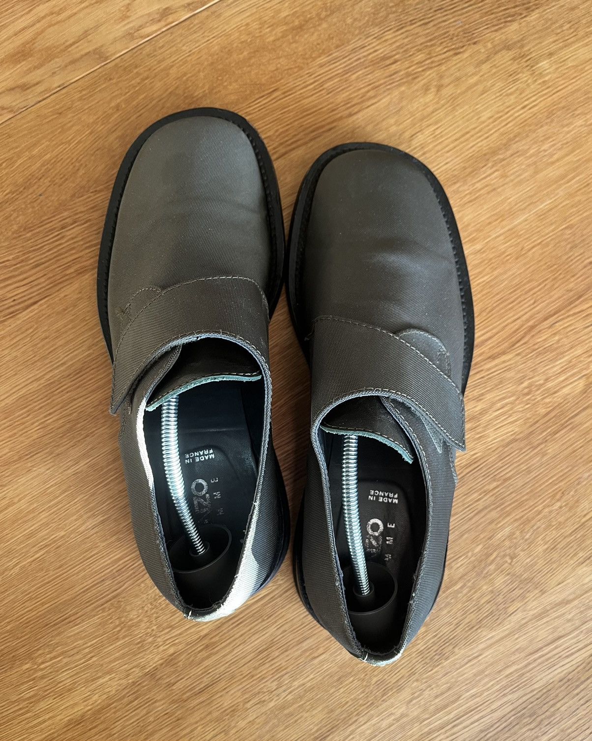 Kenzo Kenzo vintage khaki dark olive green loafers Size US 9.5 / EU 42-43 - 7 Thumbnail