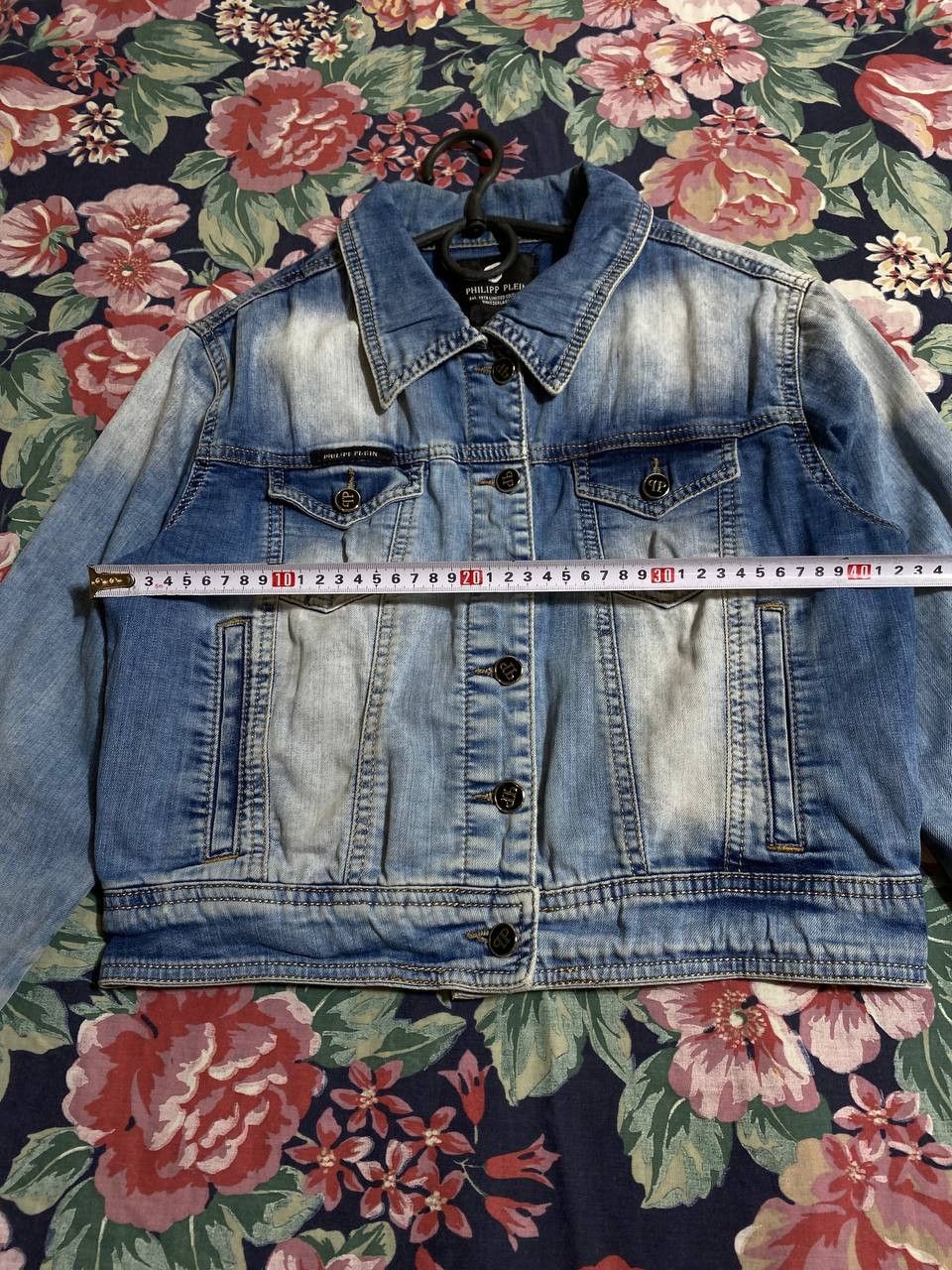 Philipp Plein × Vintage 🔥RARE🔥 PHILIPP PLEIN VINTAGE BASIC DENIM JACKET Size US M / EU 48-50 / 2 - 2 Thumbnail