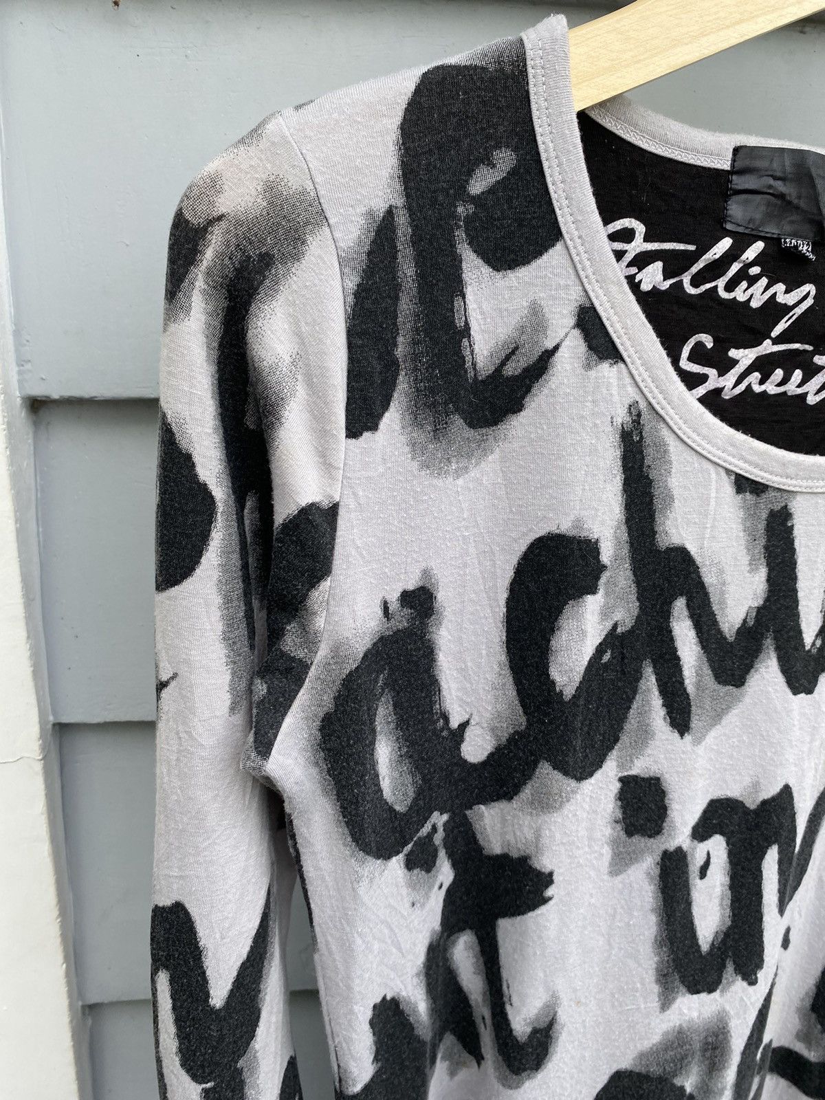 Japanese Brand Falling Dawn Longsleeve All Over Print Dark Deprest Style Size M / US 6-8 / IT 42-44 - 3 Thumbnail