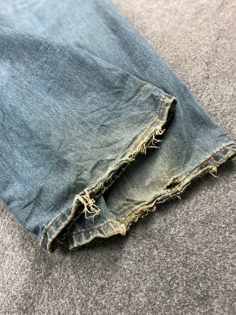 Levi's vintage levis 584 loose straight baggy denim nice design Size US 42 / EU 58 - 7 Thumbnail