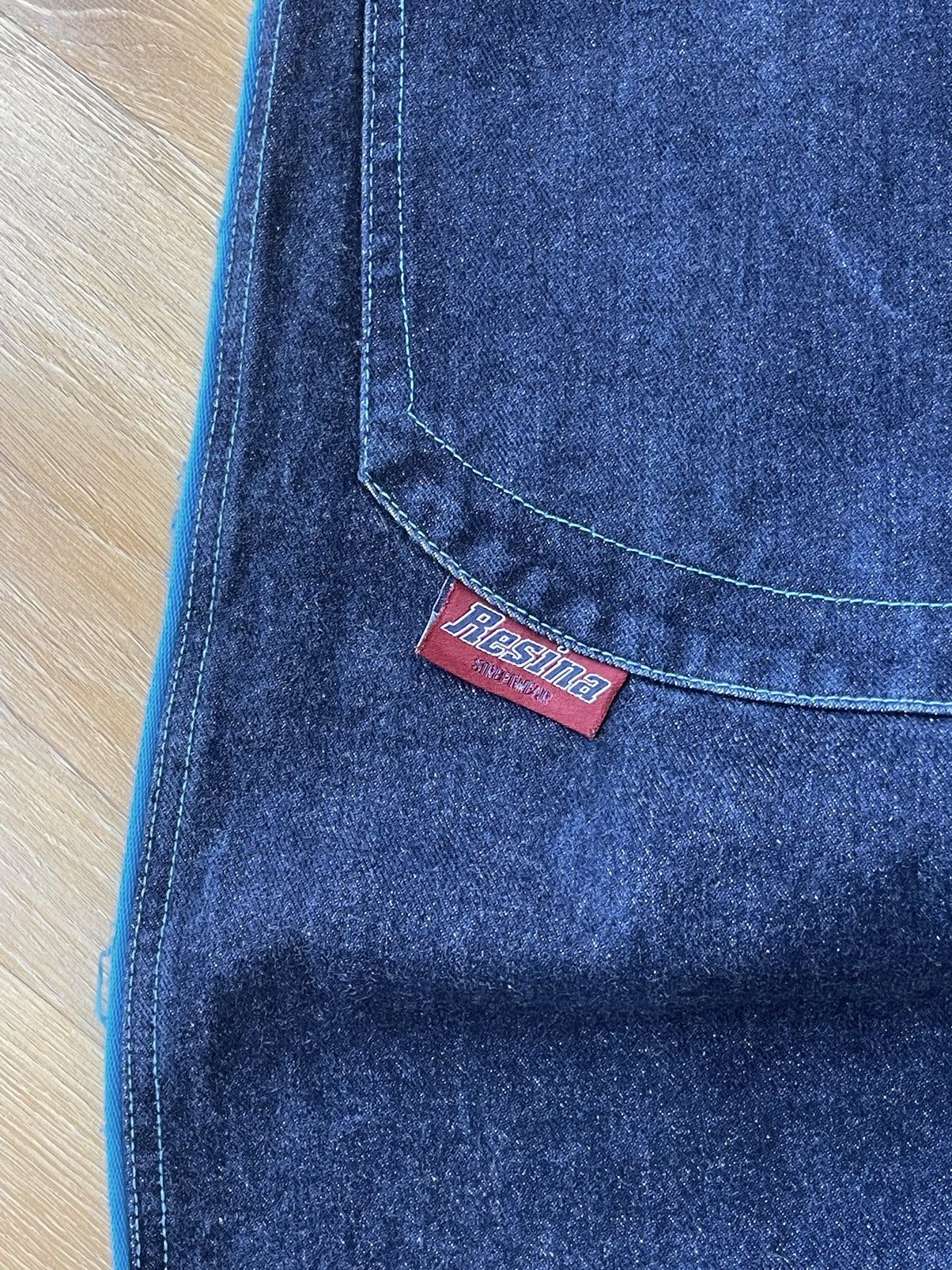 JNCO JNCO Style Resina Baggy Denim Jeans Wide Leg Y2K HipHop 90s Size US 30 / EU 46 - 6 Thumbnail