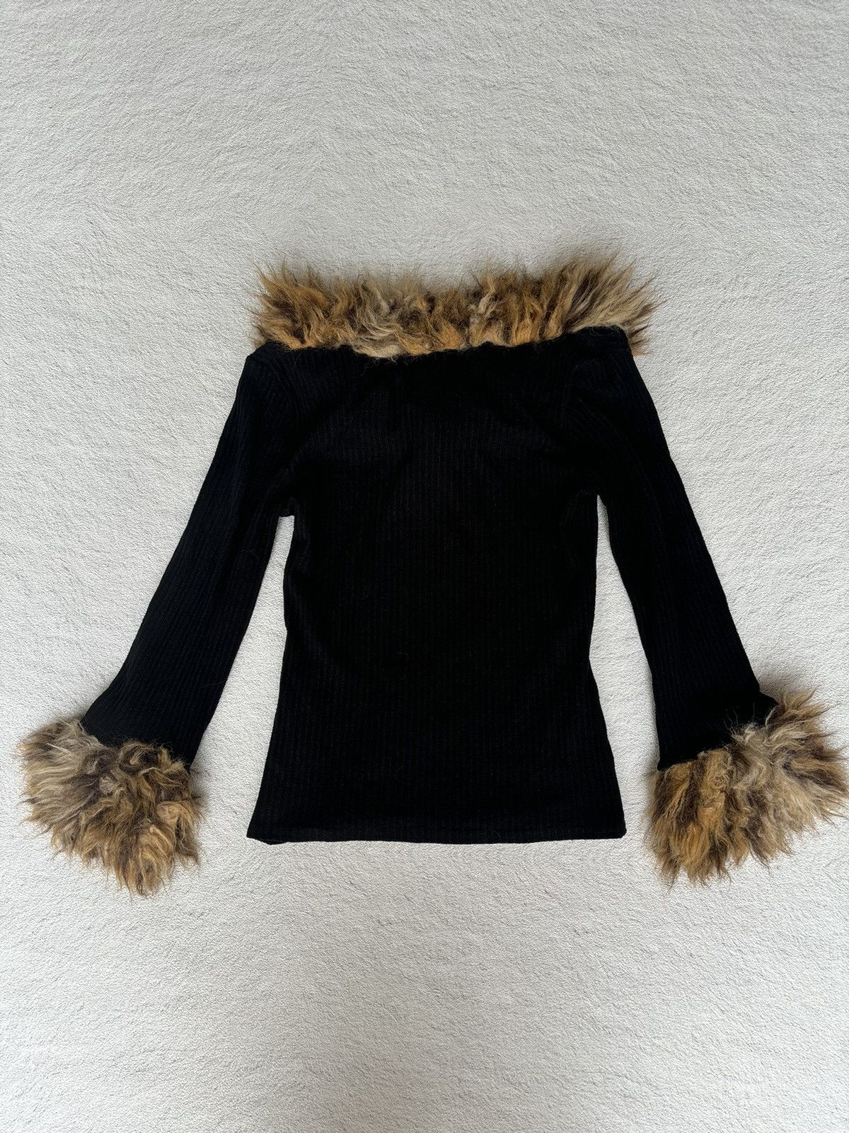 Hysteric Glamour Y2k Morgan De Toi ifsixwasnine fur style longsleeve Size S / US 4 / IT 40 - 4 Thumbnail