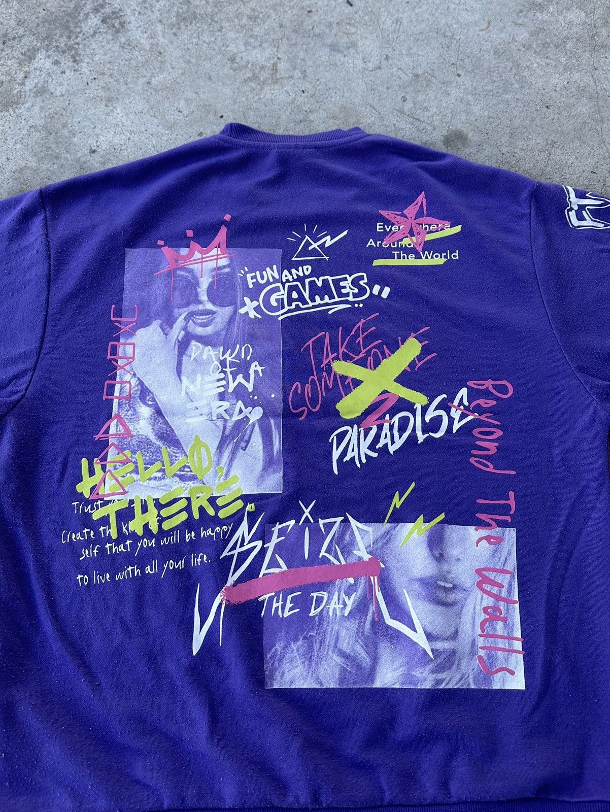 Japanese Brand Refeze fun and games sweatshirt Size US M / EU 48-50 / 2 - 2 Thumbnail