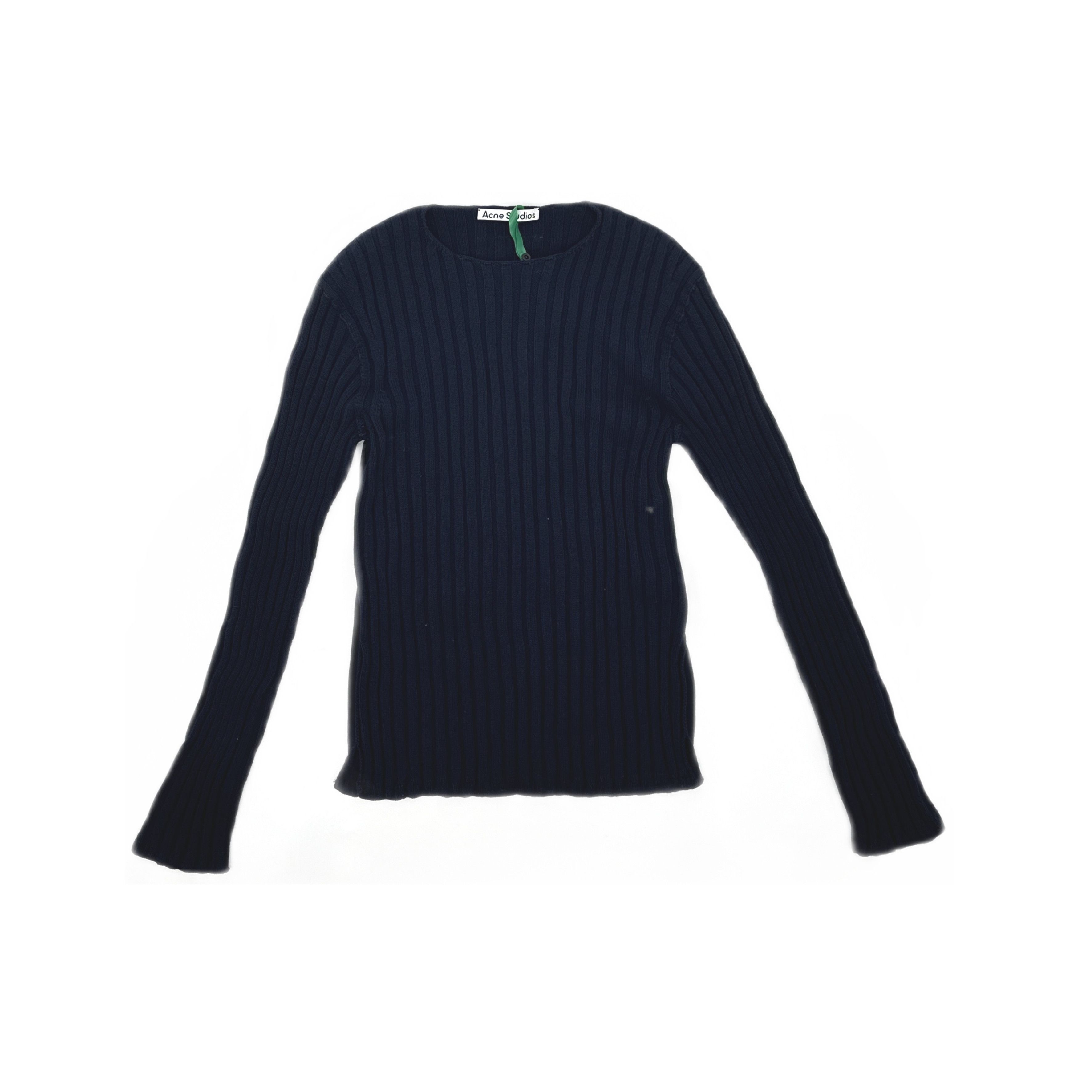 Acne Studios Acne Studios Ribbed Cotton Sweater Size XS Size XS / US 0-2 / IT 36-38 - 1 Thumbnail