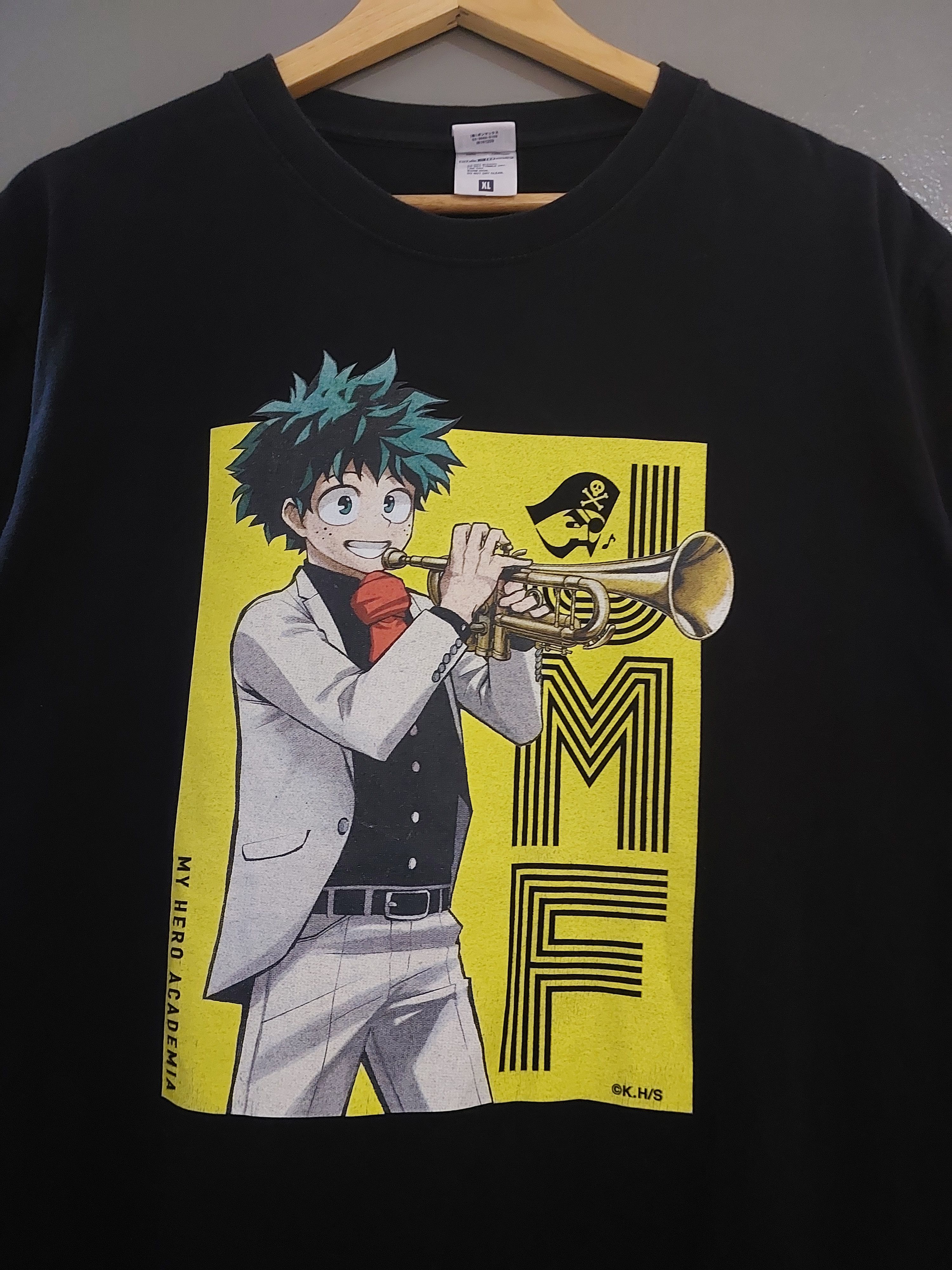 Anime × Cartoon Network × Japanese Brand MY HERO ACADEMIA X JUMP MUSIC FESTA T-SHIRT Size US XL / EU 56 / 4 - 9 Thumbnail