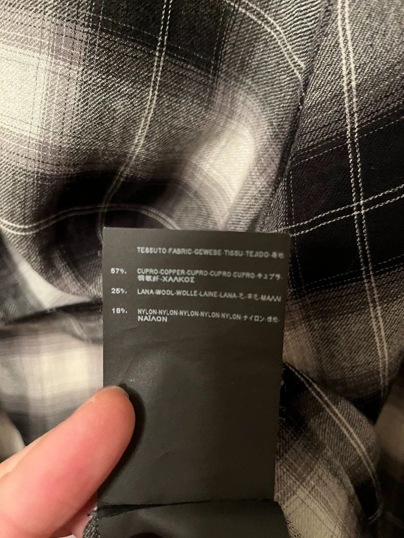 Yves Saint Laurent Saint LaruentBlack and white plaid shirt 2502-Nextarrow Size US XXS / EU 40 - 7 Thumbnail