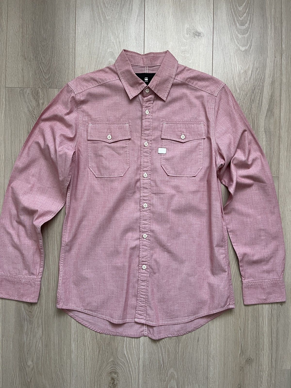 G-Star G-Star RAW Landoh Shirt – Pink Melange M Size US M / EU 48-50 / 2 - 8 Thumbnail