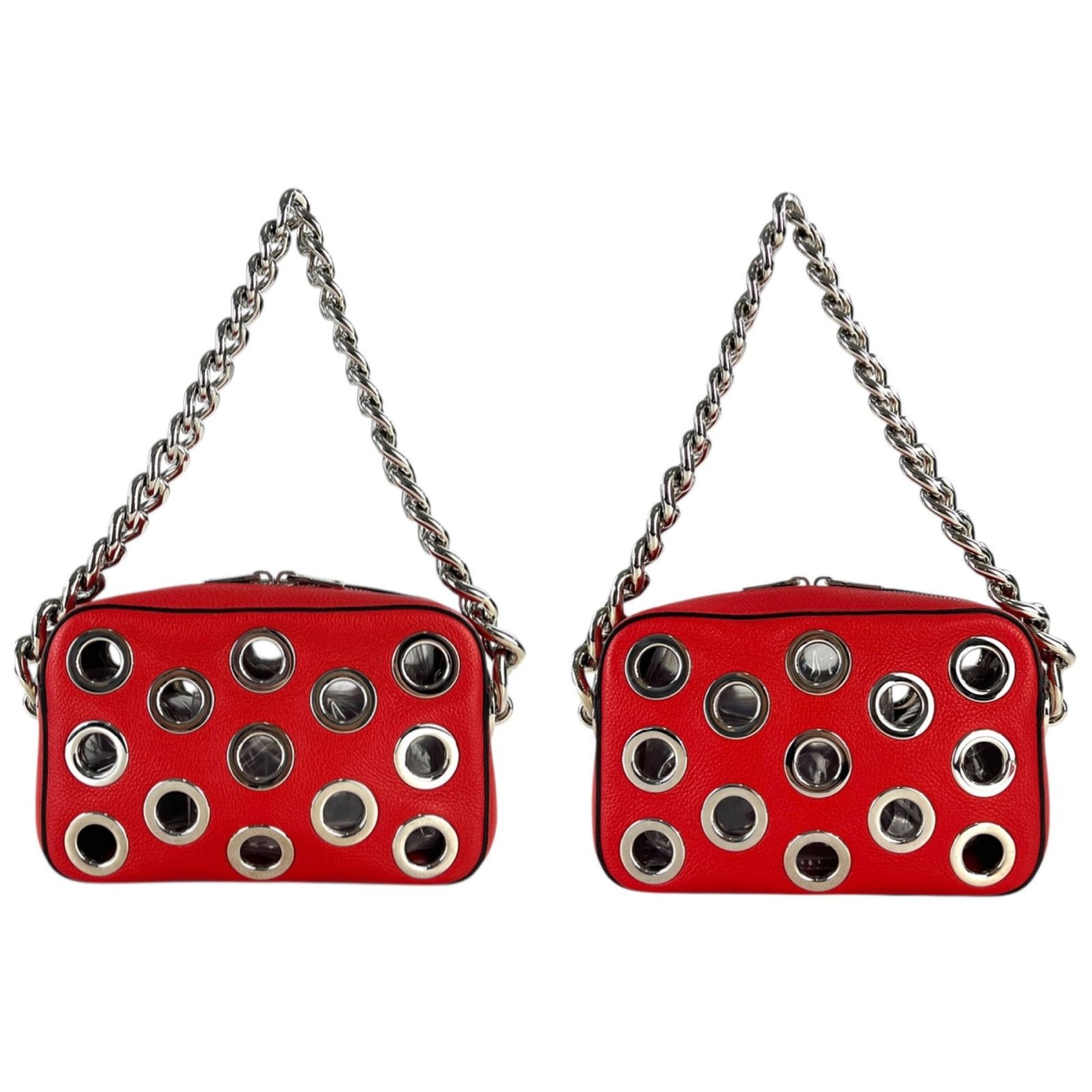 Prada Prada Grommet Shoulder Bag Size ONE SIZE - 3 Thumbnail