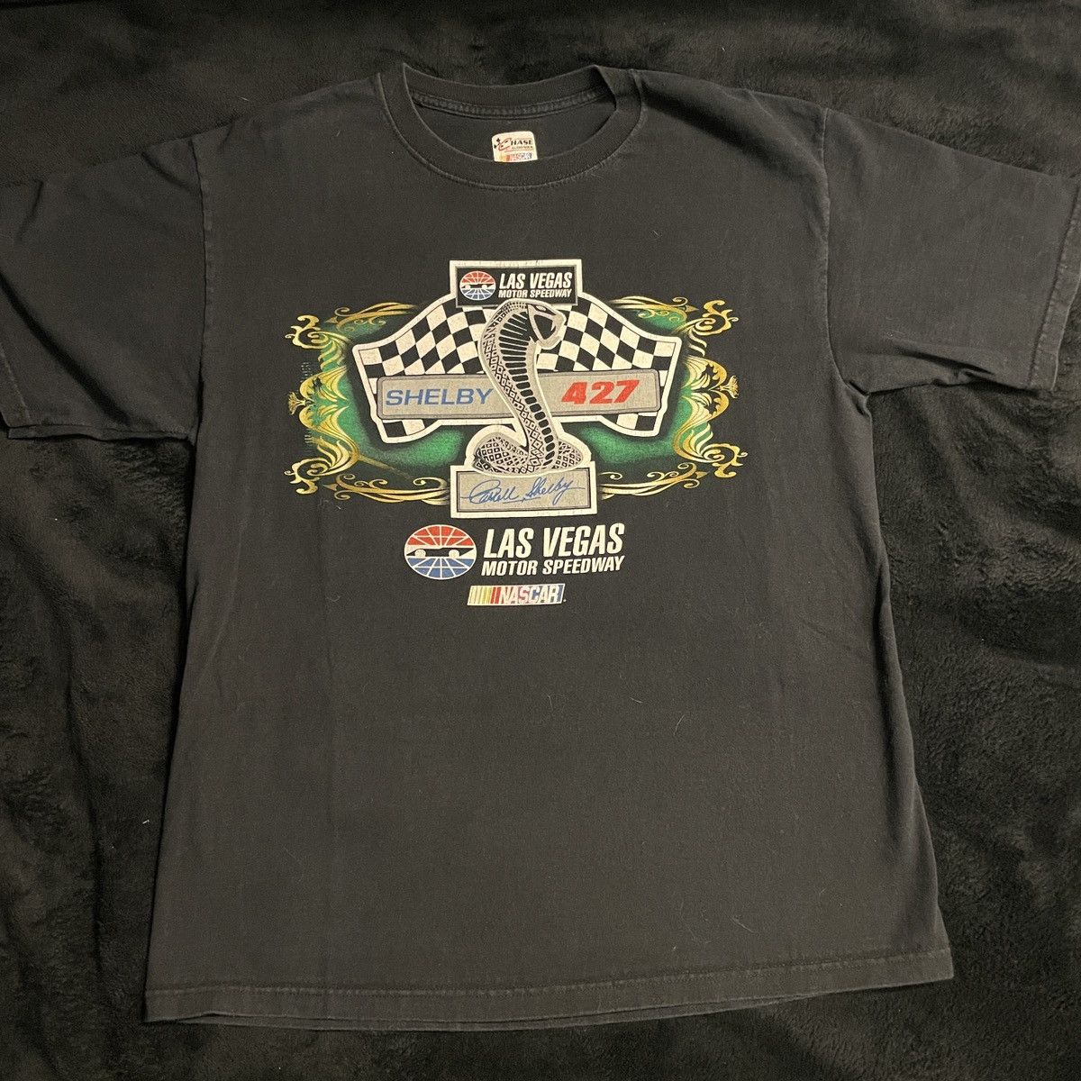 Chase Authentics Las Vegas Motor Speedway Chase Authentics Vintage T Shirt Size US L / EU 52-54 / 3 - 1 Thumbnail