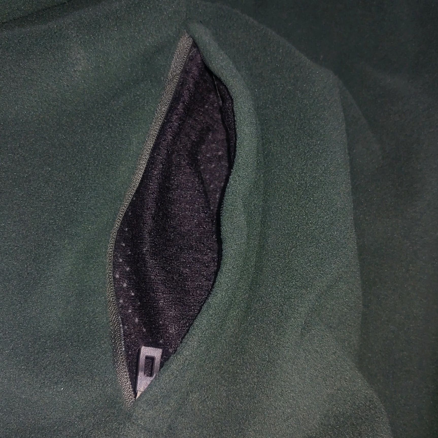 Vintage LL Bean Mens XL Fleece Jacket Full Zip Hunter Green Stretch Classic Work 248581 Size US XL / EU 56 / 4 - 6 Thumbnail