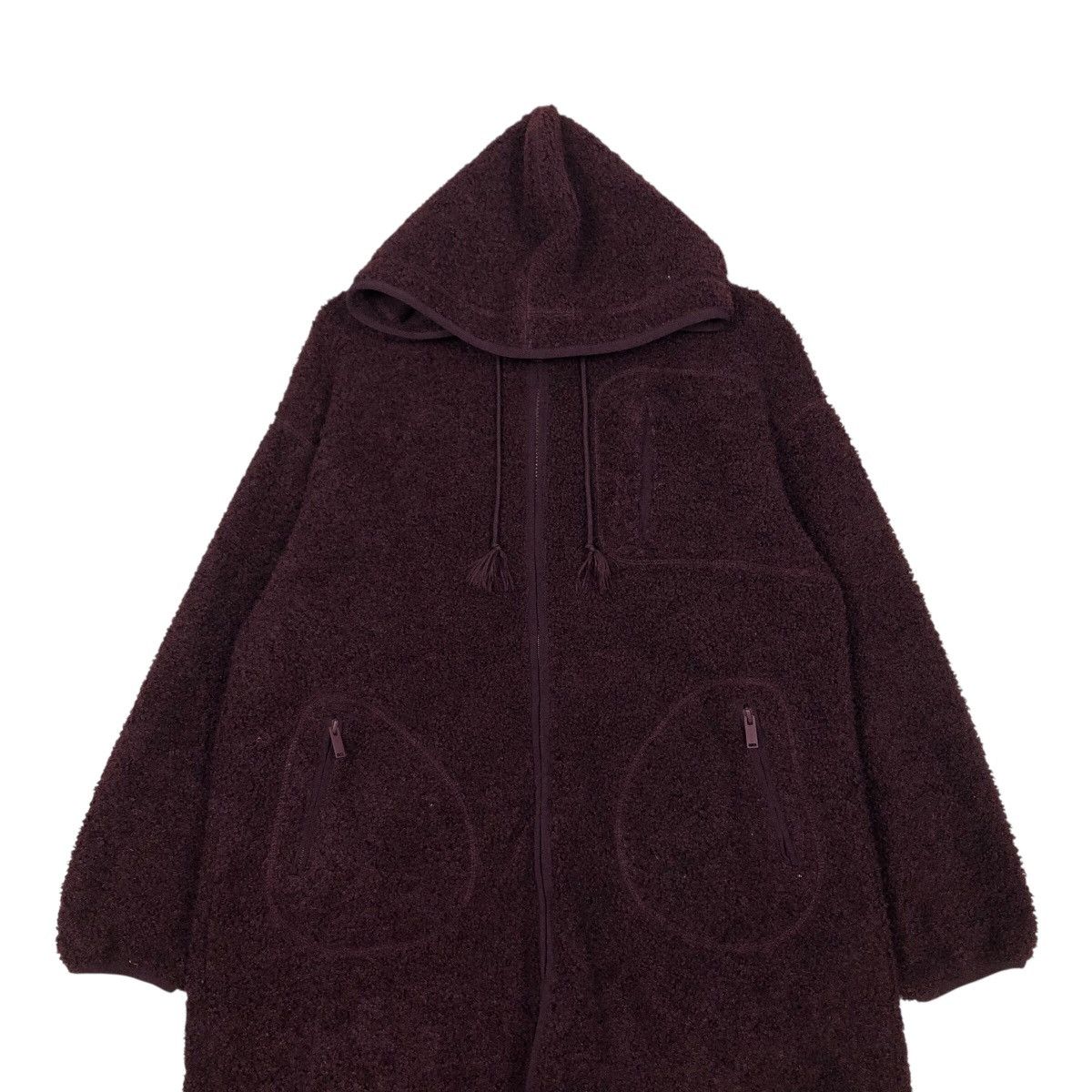 Japanese Brand 📌Rich Dark Purple Long Jacket GU X Undercover Biker Style Size US S / EU 44-46 / 1 - 5 Thumbnail