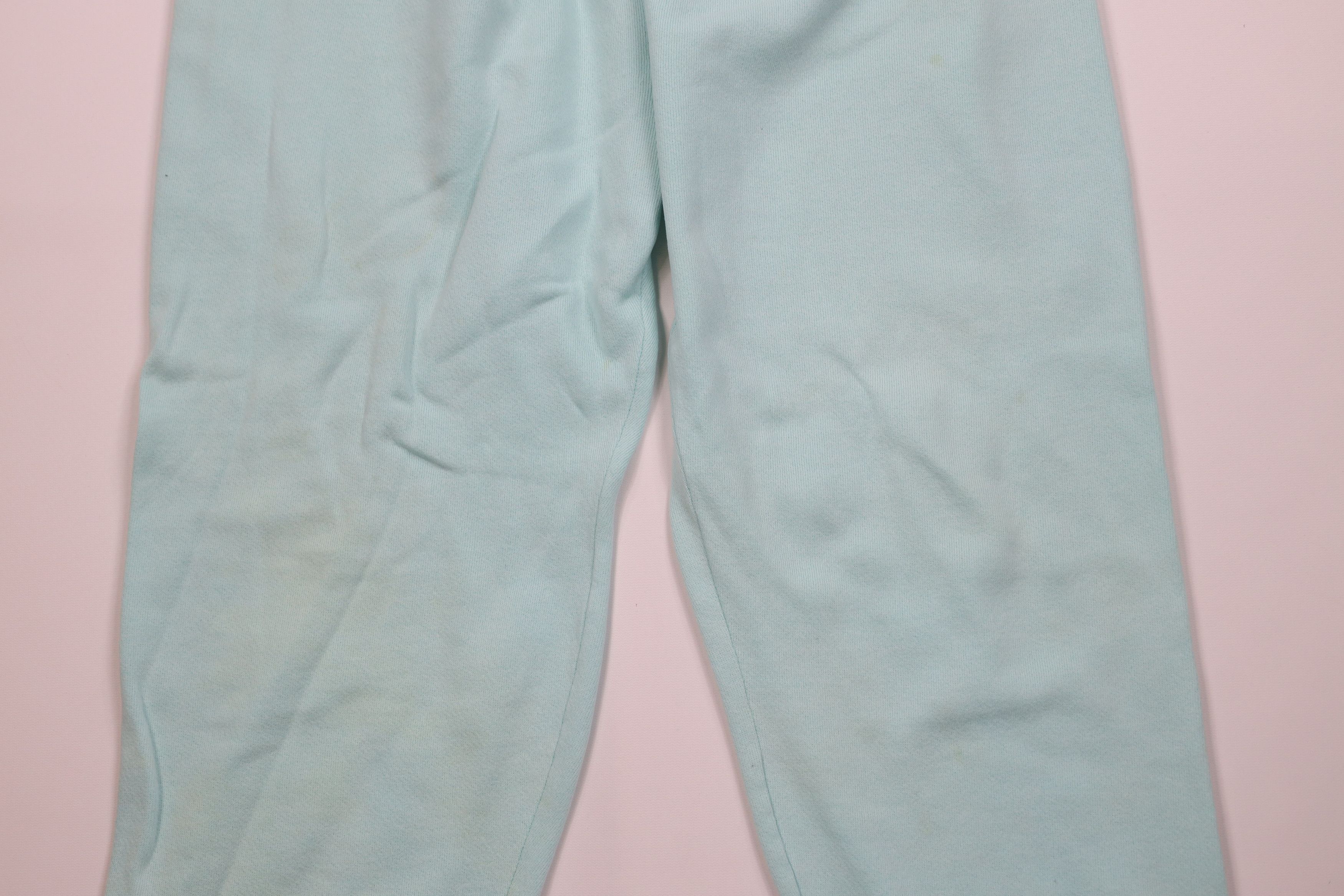 Vintage Vintage 90s Streetwear Sweatpants Joggers Light Blue USA Size 32" / US 10 / IT 46 - 3 Thumbnail