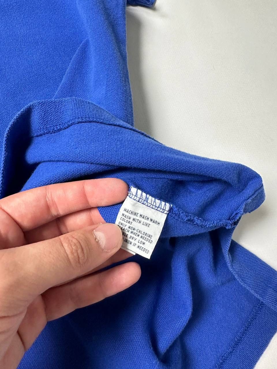 Polo Ralph Lauren Vintage 00s Polo Ralph Lauren T Shirt Blue Size US L / EU 52-54 / 3 - 4 Thumbnail