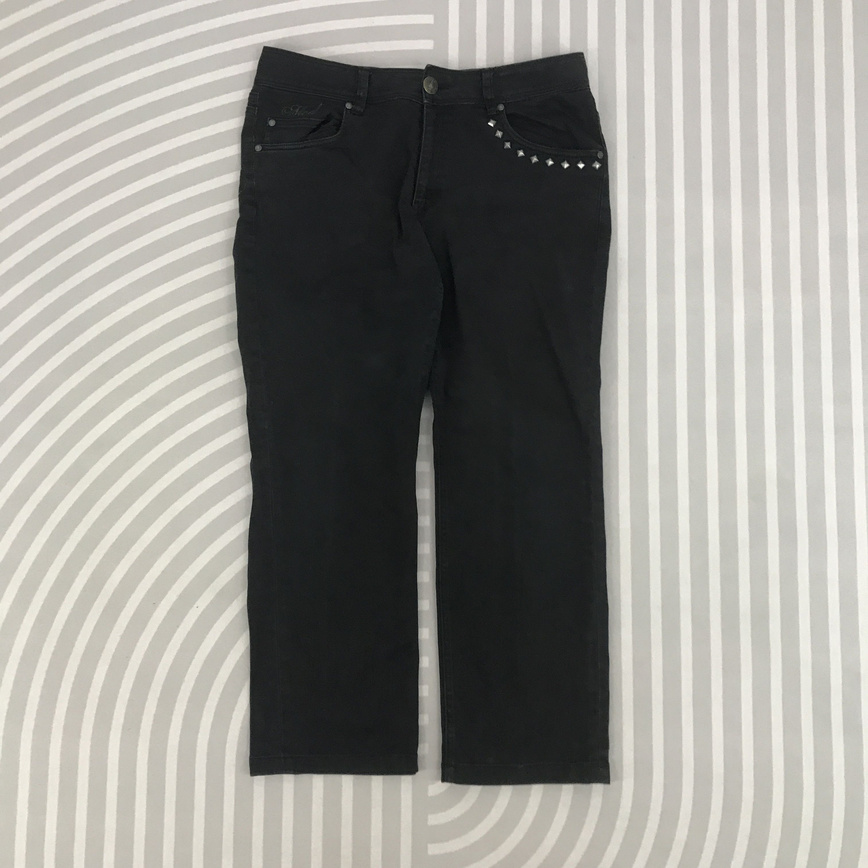 Japanese Brand × Vintage Vintage Japan pants Superior Mothers Denim black Size US 34 / EU 50 - 1 Thumbnail