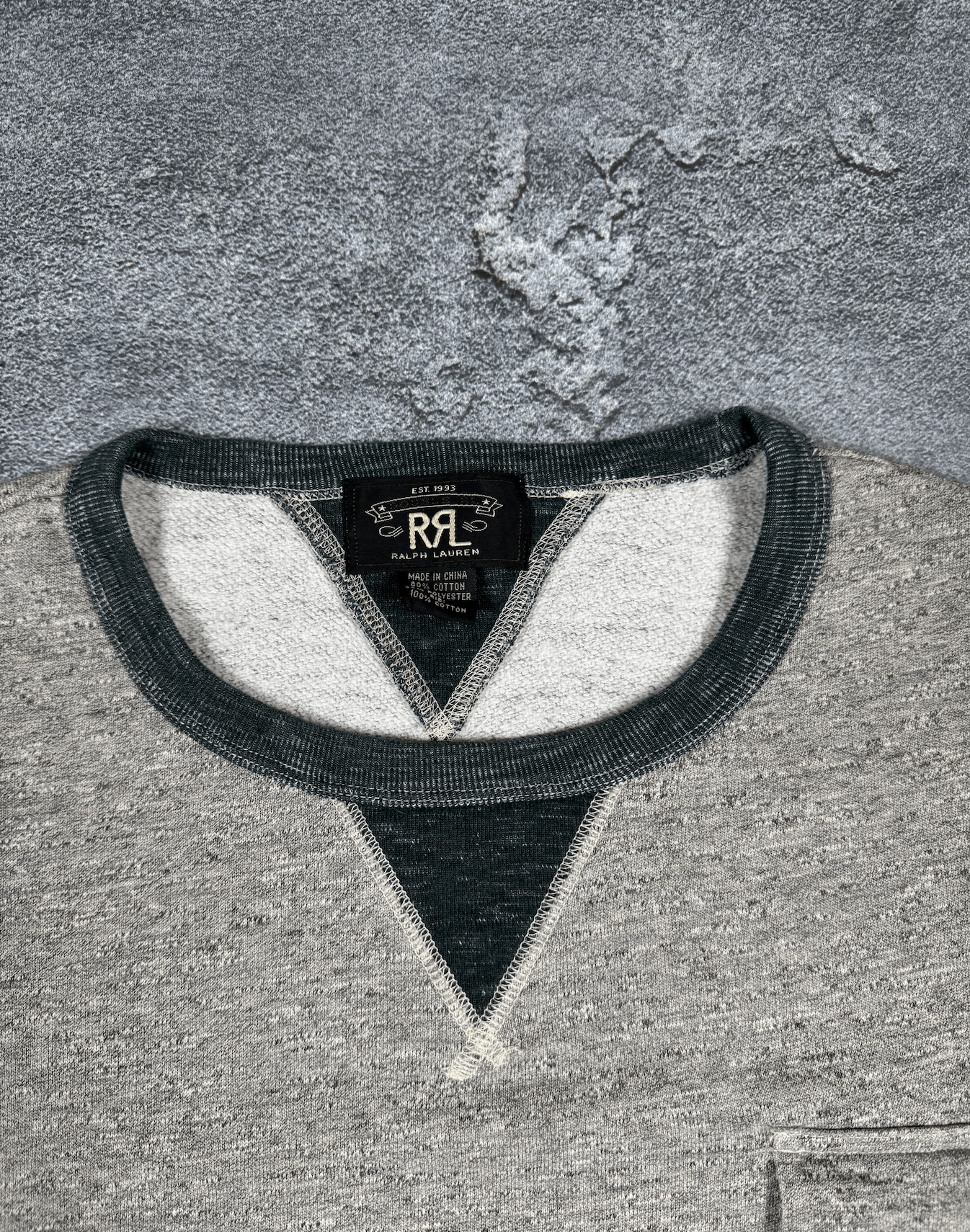 RRL Ralph Lauren Double Ralph Lauren RRL Crew Neck Sweatshirt Size XL Size US XL / EU 56 / 4 - 3 Thumbnail