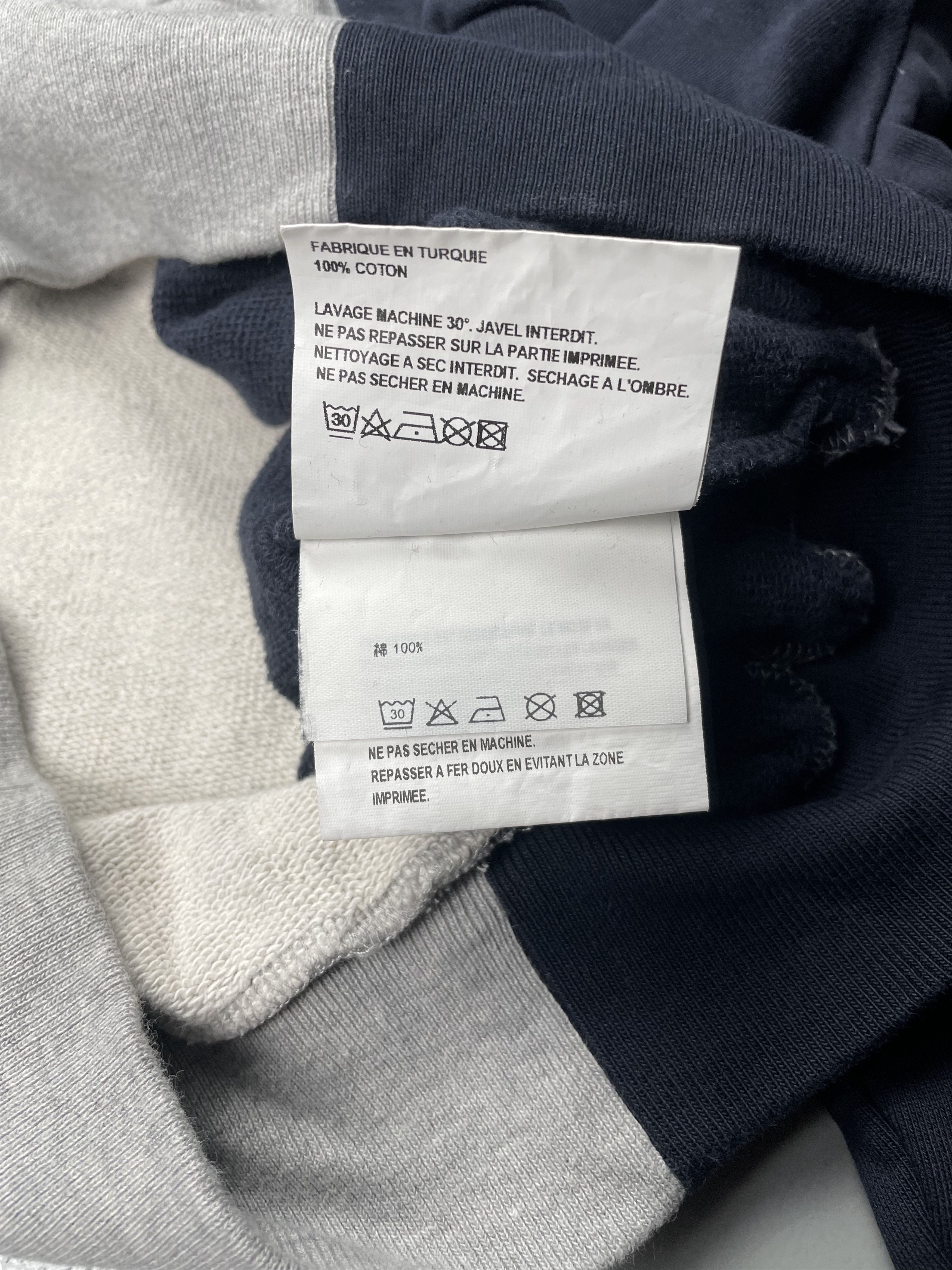 Gosha Rubchinskiy Gosha Rubchinskiy S/S 2018 split crewneck - size XS Size US XS / EU 42 / 0 - 6 Thumbnail