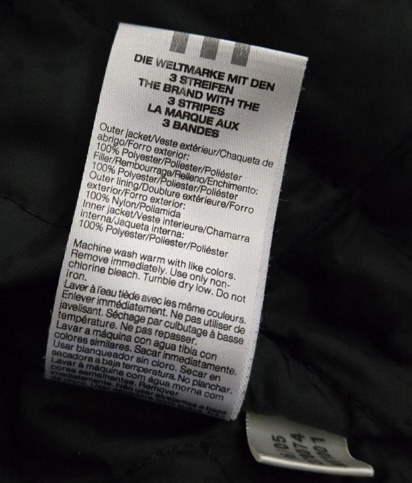 Adidas Adidas Mat Black Quilted Clima Warm Ladies Jacket Size M Size M / US 6-8 / IT 42-44 - 10 Thumbnail