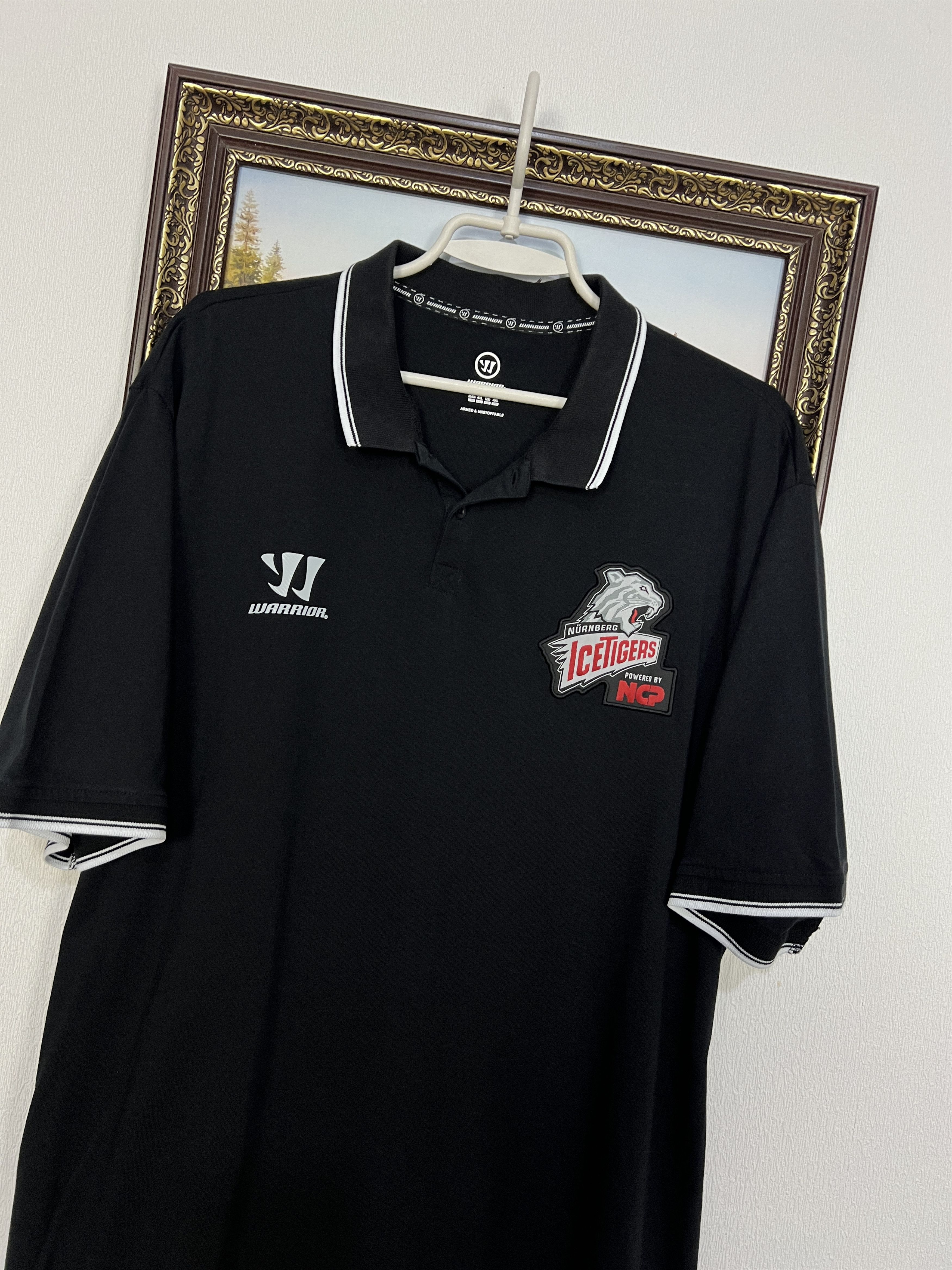Warrior Nurnberg Ice Tigers Hockey Polo Shirt Trikot Jersey 3XL Size US XXL / EU 58 / 5 - 3 Thumbnail