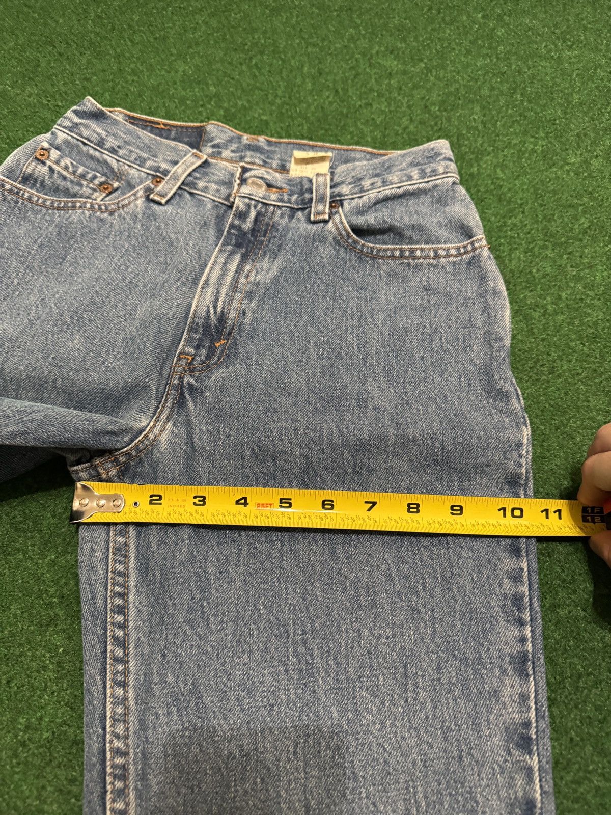Levi's Vintage Clothing Vintage Levi’s 512 Slim Taper 5 26x31 Light Wash Y2K Jeans Size 26" / US 2 / IT 38 - 10 Thumbnail