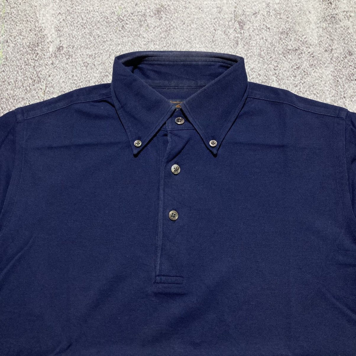 Kamakura 🇯🇵 Vintage Kamakura Shirt Japan Polo Tshirt Navy Desinger Size US M / EU 48-50 / 2 - 3 Thumbnail