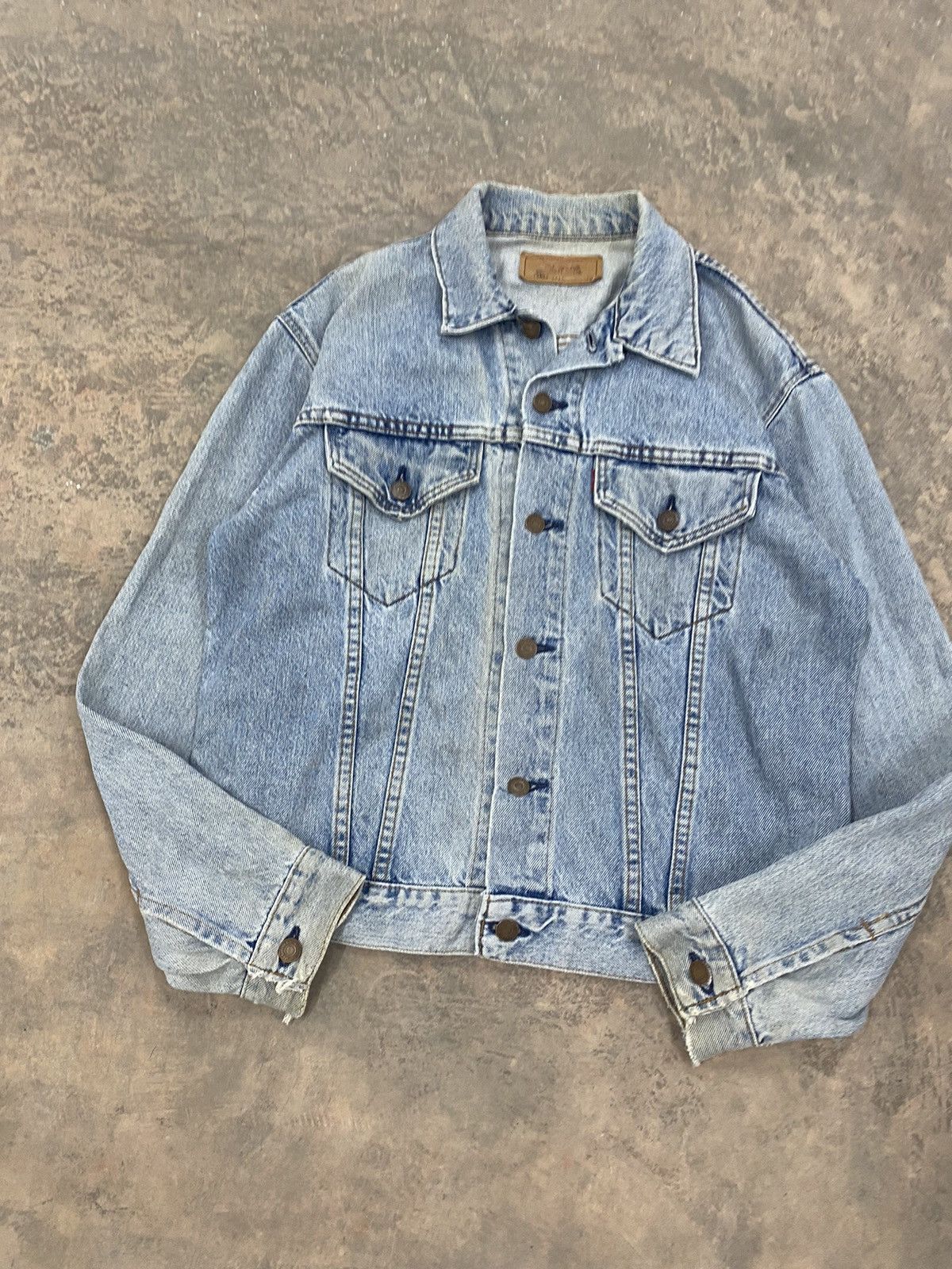 Levi's 1990s LEVIS TYPE 3 TRUCKER JACKET DENIM Size US M / EU 48-50 / 2 - 3 Thumbnail