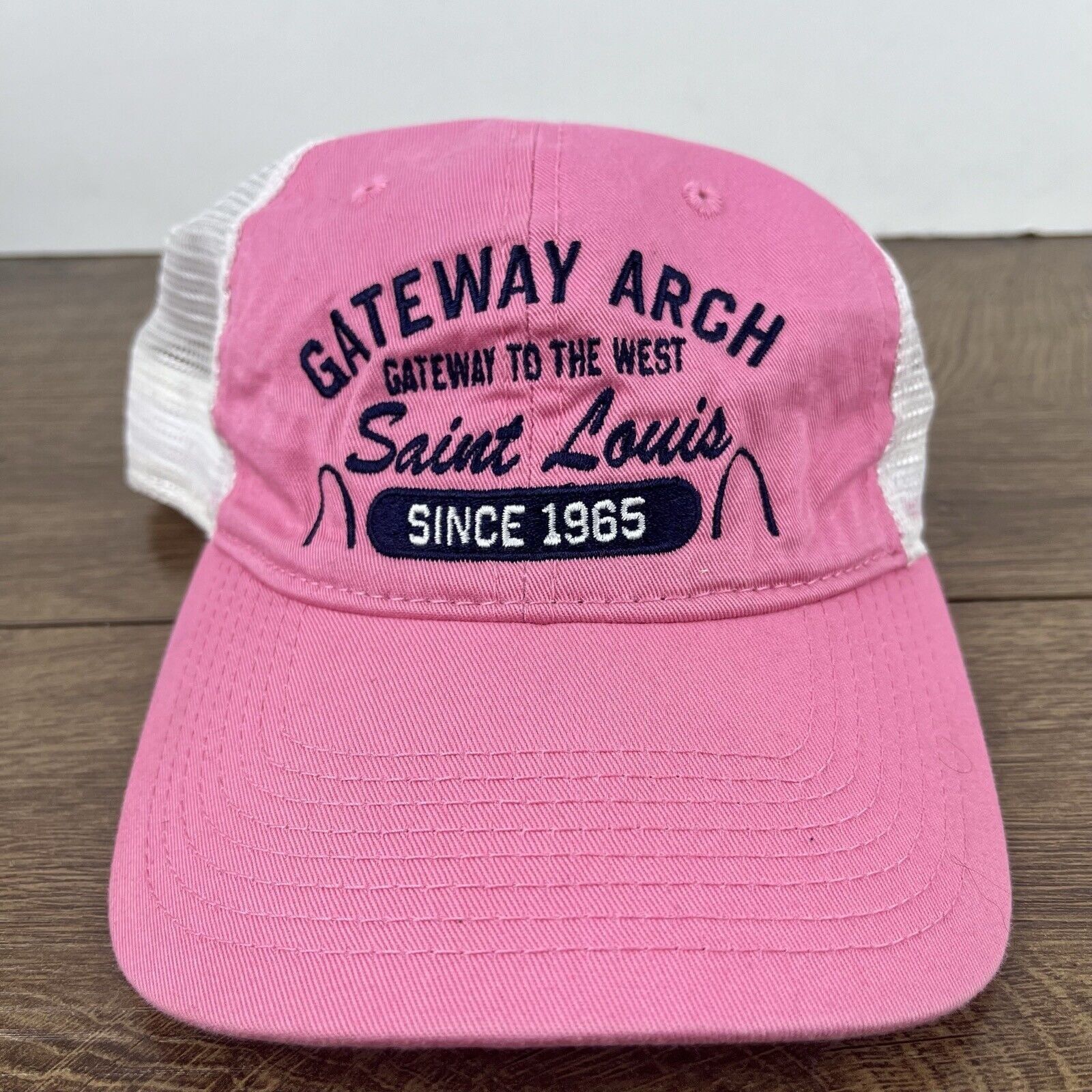 Other Gateway Arch Hat Saint Louis Hat Snapback Hat Pink Hat Adjus Size ONE SIZE - 5 Thumbnail