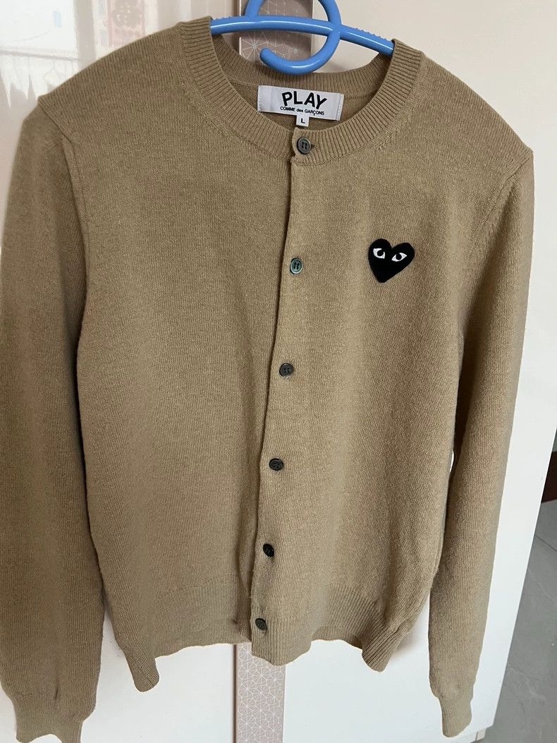Other Comme Des Garcons PLAY Wool Sweater Size L / US 10 / IT 46 - 1 Thumbnail