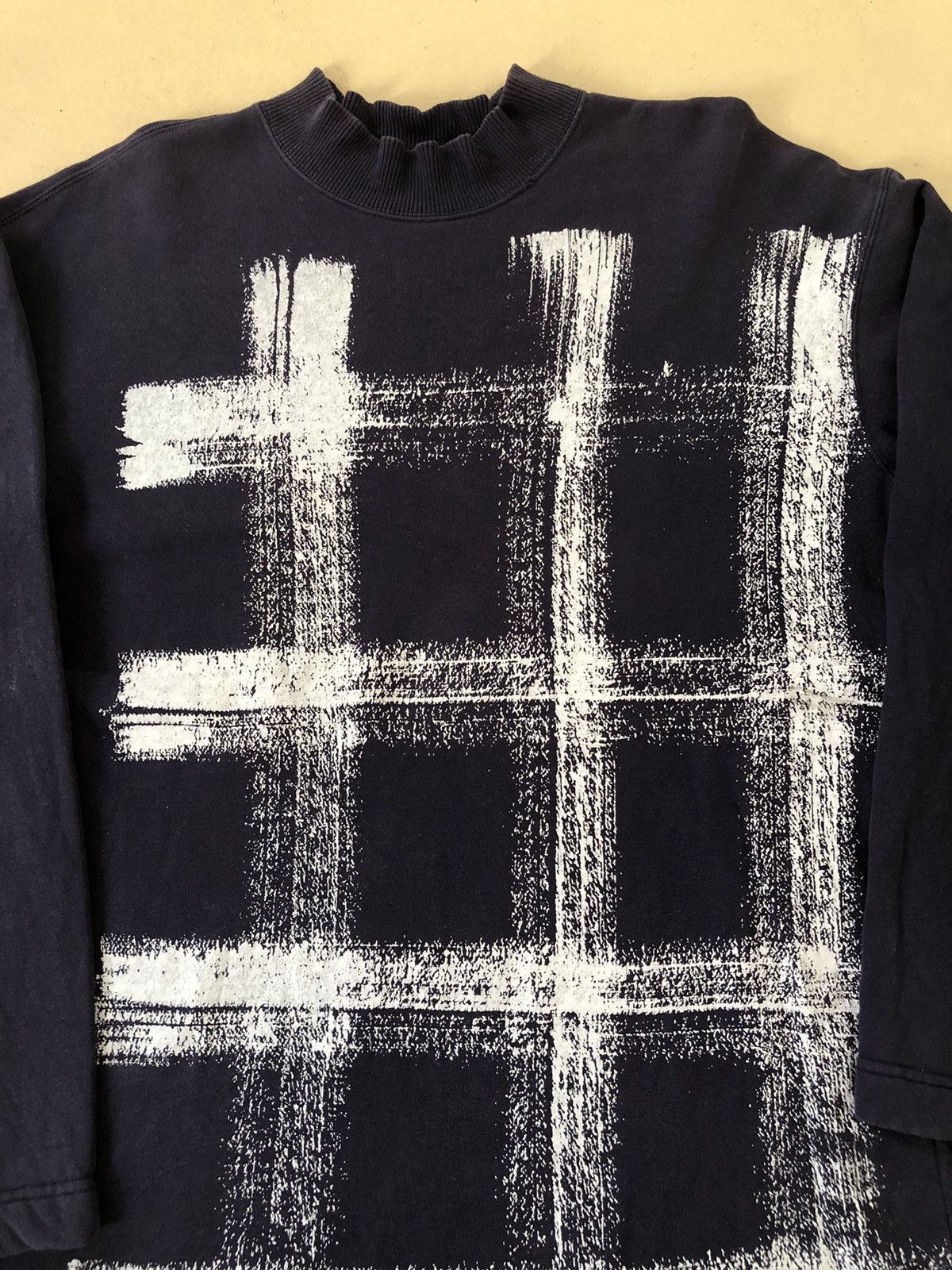 Issey Miyake Vintage 80’s Issey Miyake Sweatshirt Turtle Neck Design Size US M / EU 48-50 / 2 - 4 Thumbnail