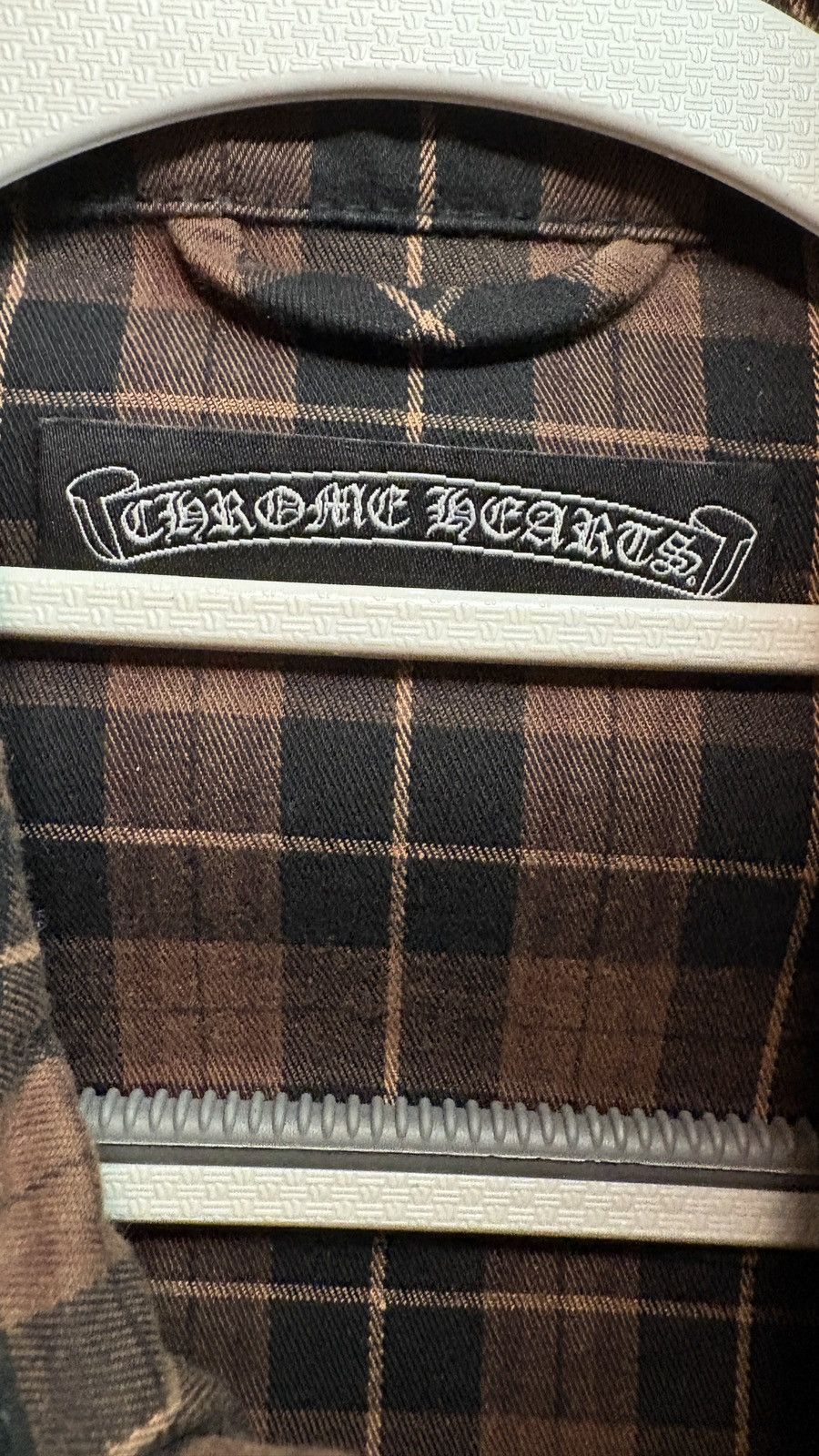 Chrome Hearts Chrome Hearts Brown Double Cross Flannel Size US S / EU 44-46 / 1 - 4 Thumbnail