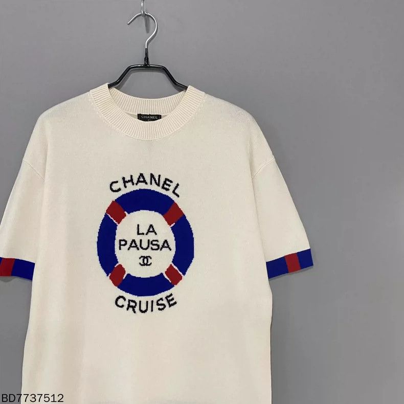Chanel Chanel Cruise series cashmere short sleeves Size XS / US 0-2 / IT 36-38 - 2 Thumbnail