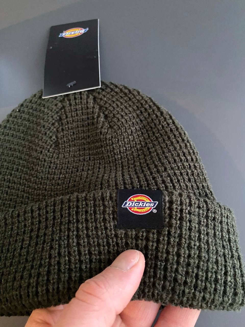 Dickies Dickies Woodworth Waffle Knit Beanie Hat, One Size Size ONE SIZE - 3 Thumbnail