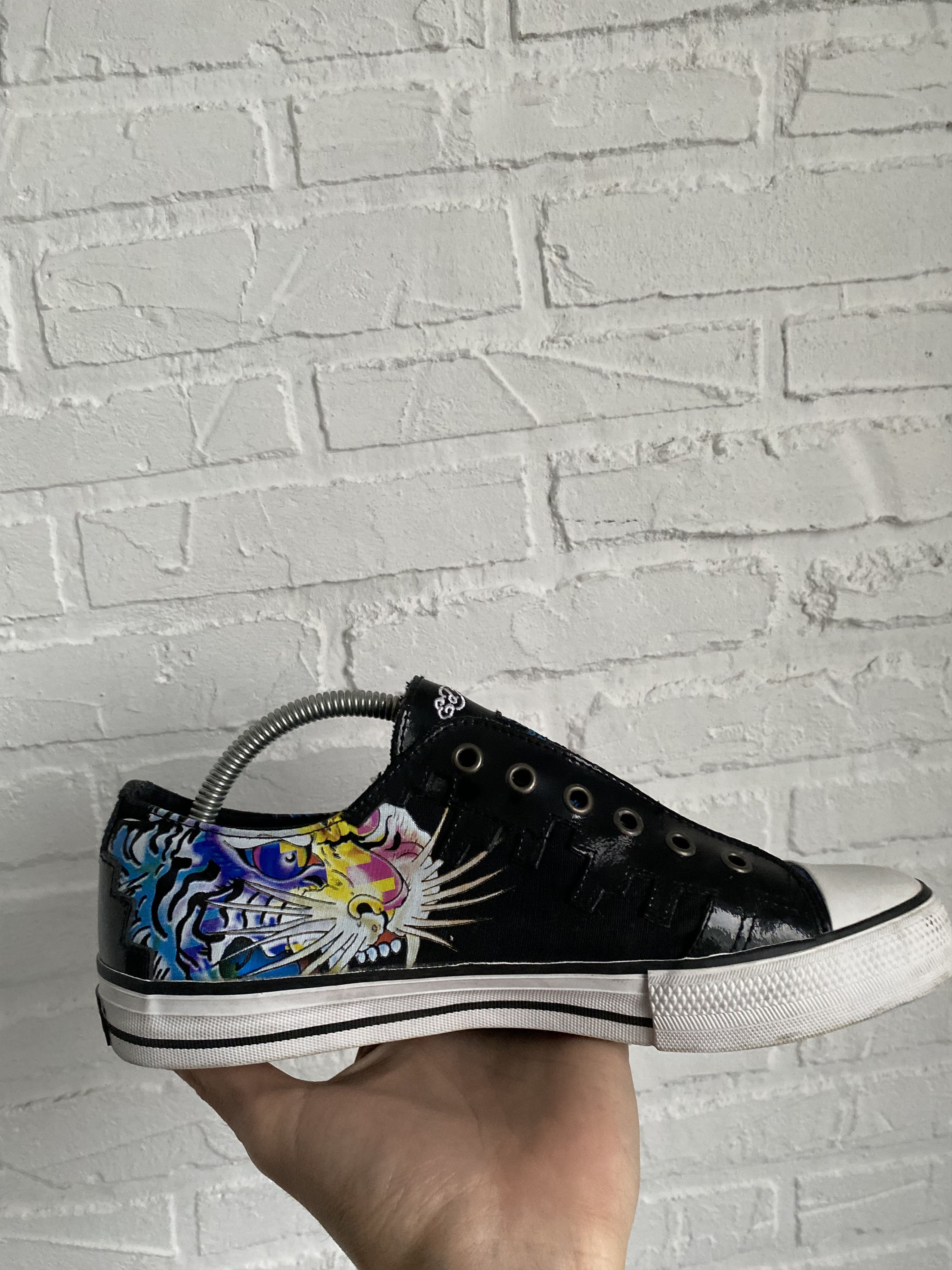 Ed Hardy Ed Hardy tattoo tiger old school sneakers Size US 7 / EU 40 - 11 Thumbnail