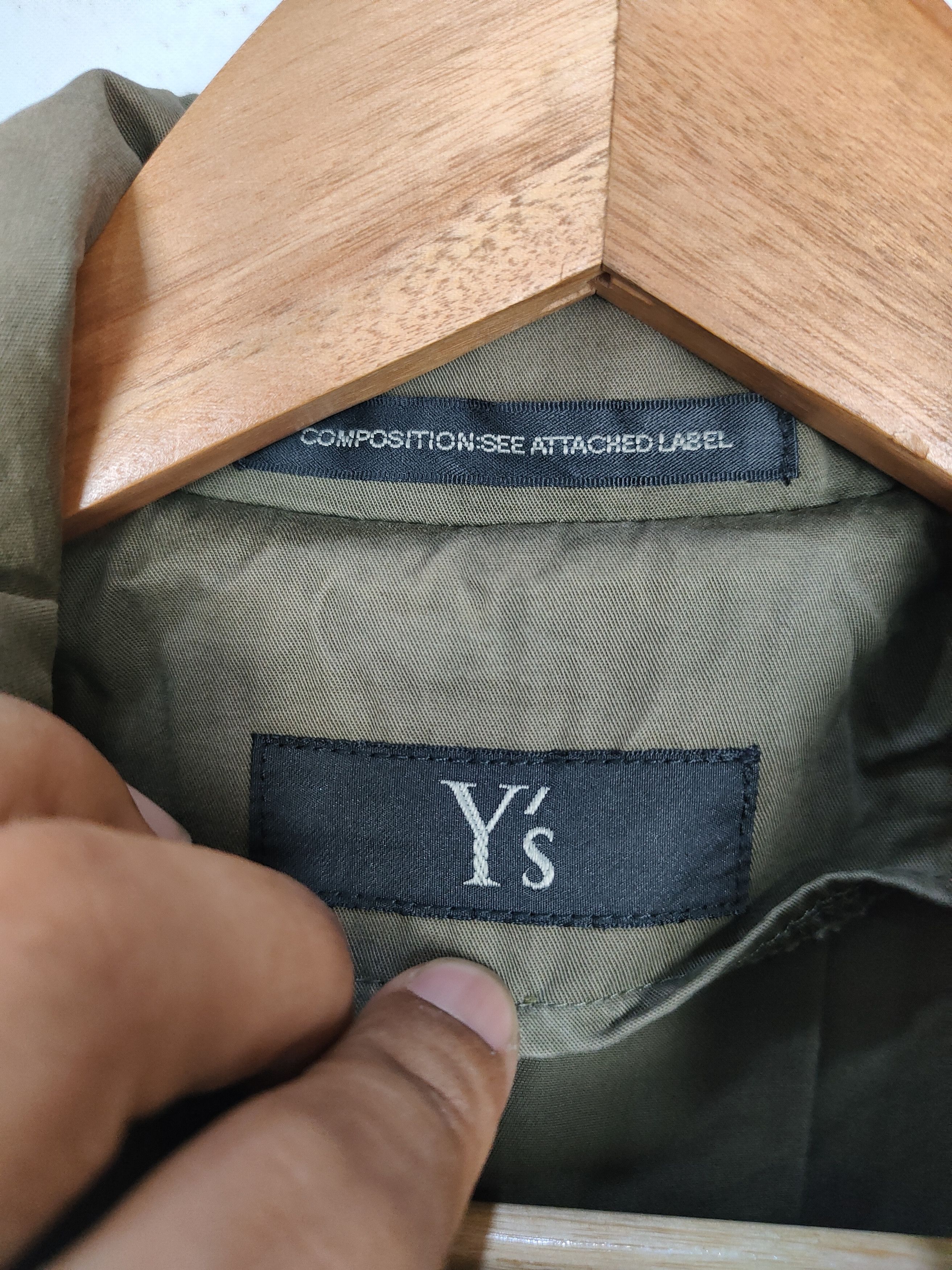 Vintage × Yohji Yamamoto Vintage Yohji Yamamoto Y's Trench Coat Size US M / EU 48-50 / 2 - 4 Thumbnail
