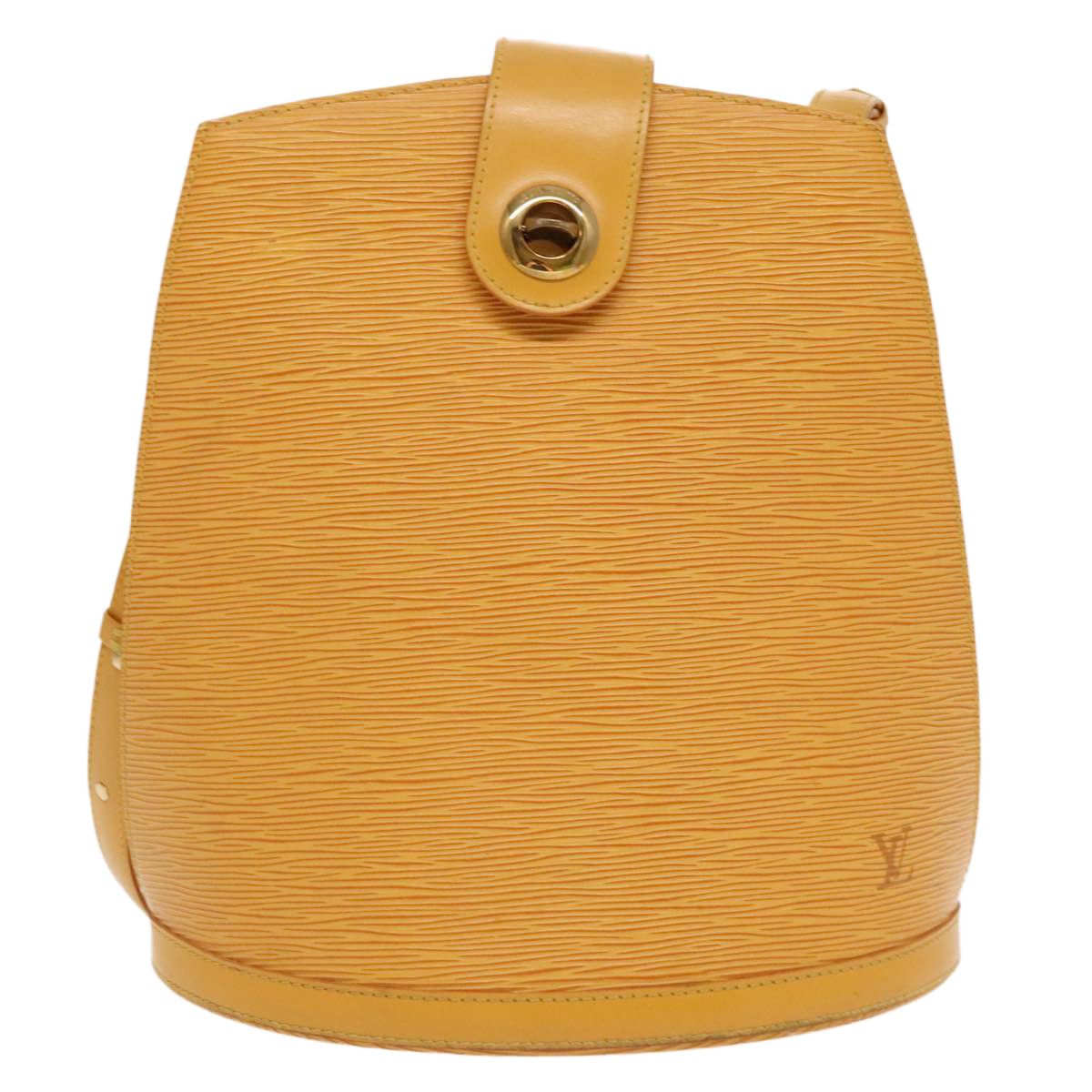 Louis Vuitton Cluny Yellow Leather Shoulder Bag (Pre-Owned) Size ONE SIZE - 1 Thumbnail
