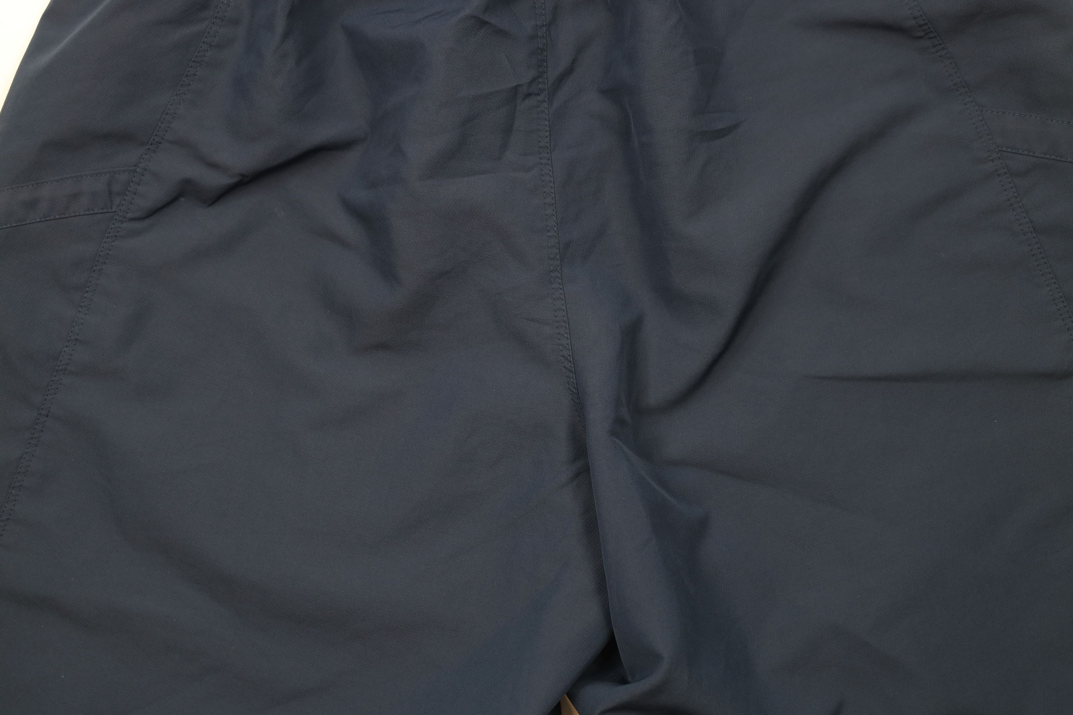 Nike × Vintage Vintage Y2K Nike Block Letter Above Knee Shorts Navy Blue Size US 32 / EU 48 - 12 Thumbnail