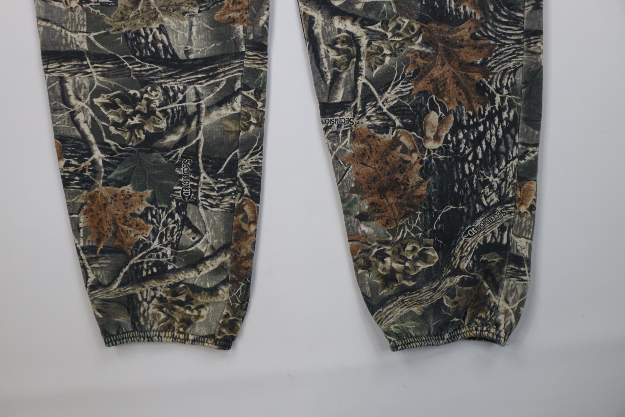 Cabelas Vintage 90s Y2K Cabelas Camouflage Sweatpants Joggers Pants Size US 36 / EU 52 - 4 Thumbnail