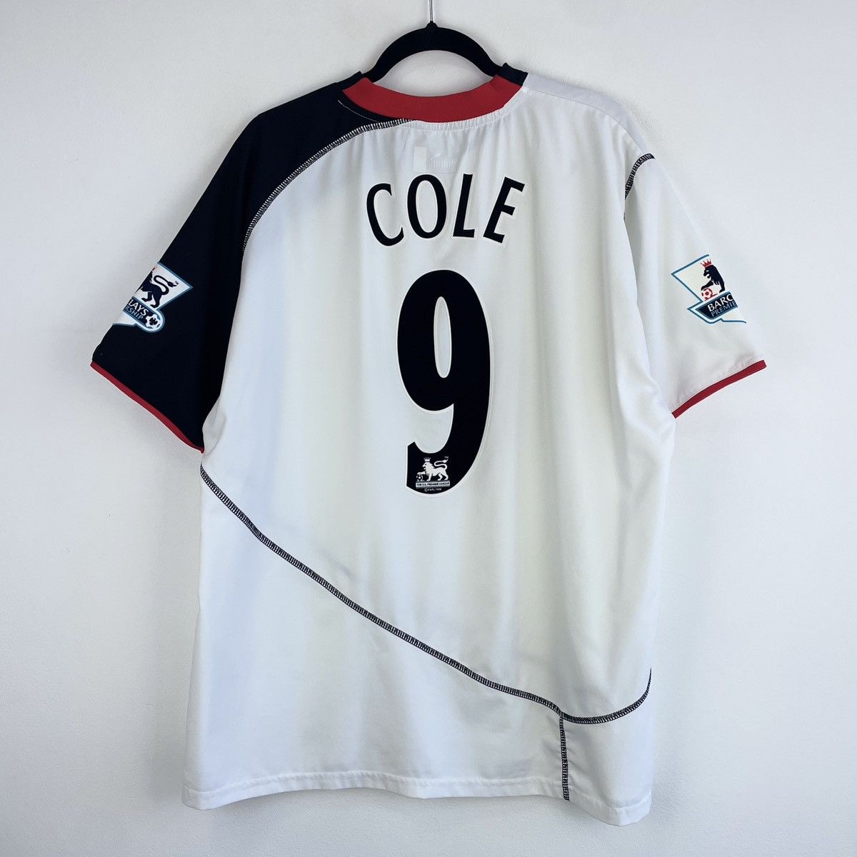 Puma Vintage Fulham Andy Cole Home Jersey Shirt Rare 2004/2005 Size US XL / EU 56 / 4 - 1 Thumbnail