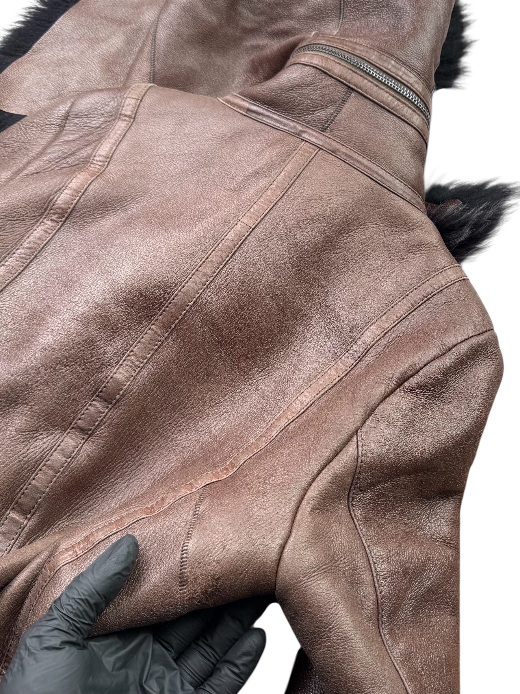 Japanese Brand Real Sheepskin Coat From The 90's(V130) Size S / US 4 / IT 40 - 10 Thumbnail