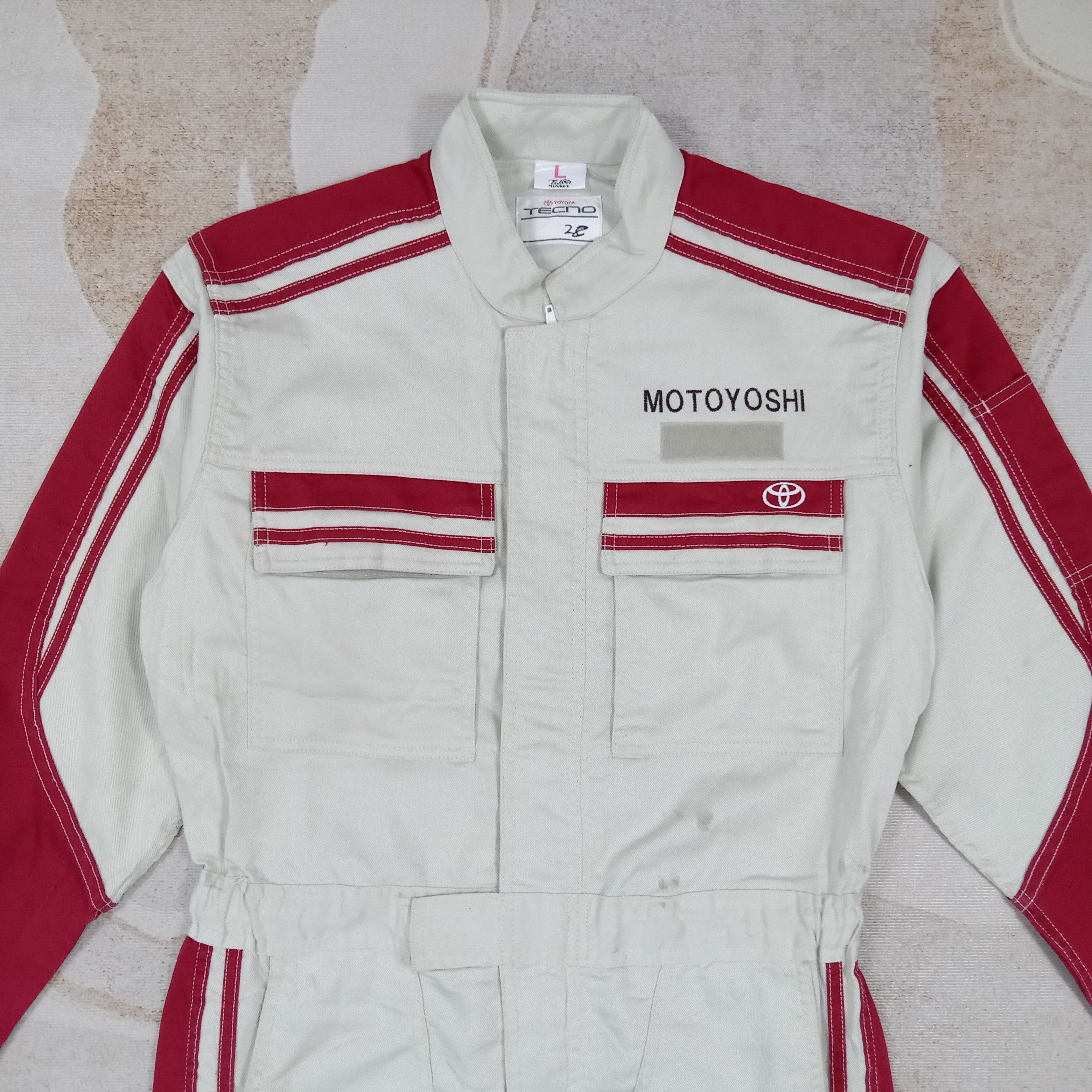 Japanese Brand Toyota Techno Japanese Racing Work Coverall Jacket C279N8 Size US M / EU 48-50 / 2 - 5 Thumbnail