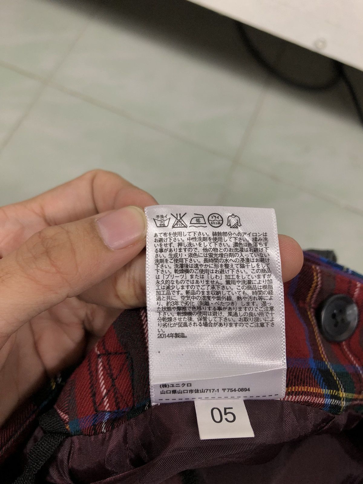 Japanese Brand 🔥Punk Design Tartan Skirt Uniqlo Japan Size 26" / US 2 / IT 38 - 7 Thumbnail