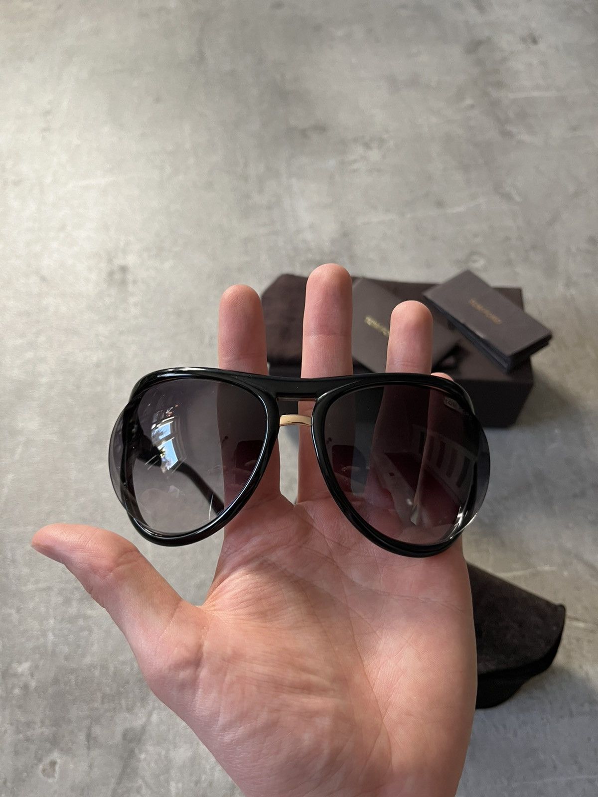 Tom Ford Vintage Tom Ford Milo sunglasses rare Size ONE SIZE - 2 Thumbnail