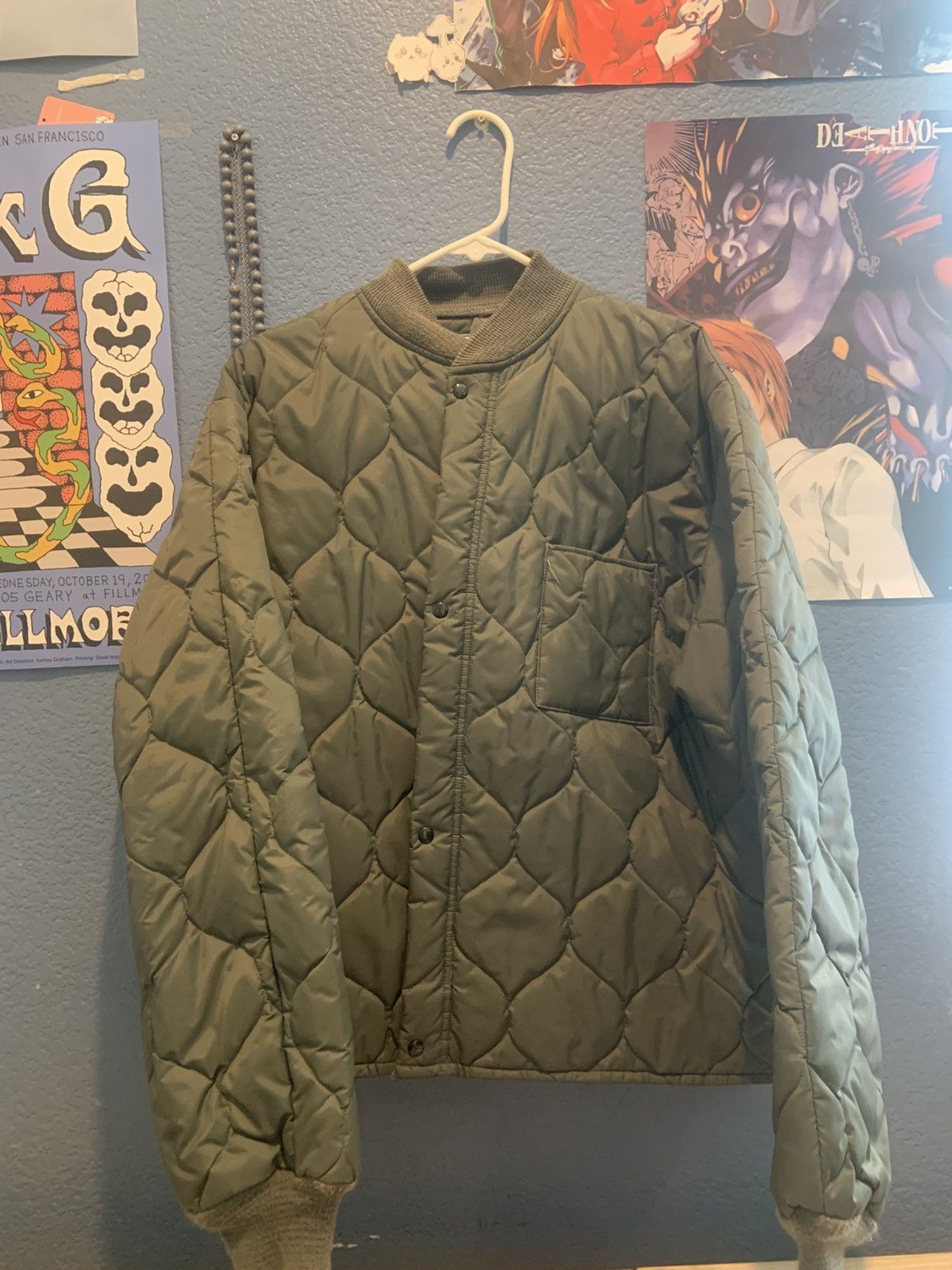 Vintage Vintage LINER, FLYER'S CWU-9/P JACKET Military Zip Up Jacket Size US L / EU 52-54 / 3 - 1 Thumbnail