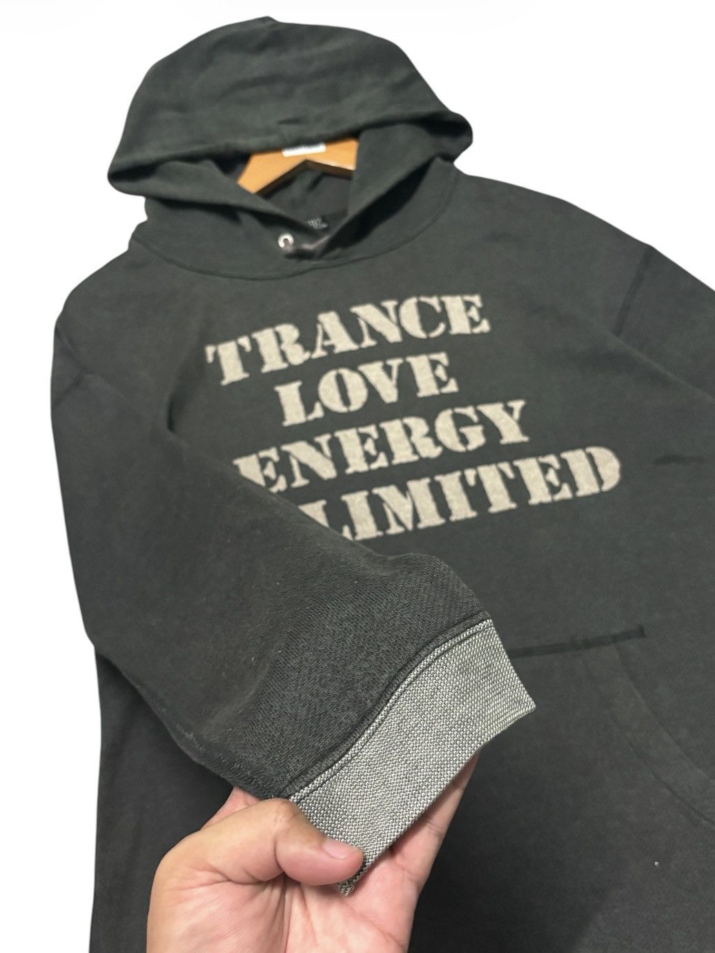 Hysteric Glamour HYSTERIC GLAMOUR "TRANCE LOVE ENERGY UNLIMITED” HOODIE💥 Size US M / EU 48-50 / 2 - 11 Thumbnail
