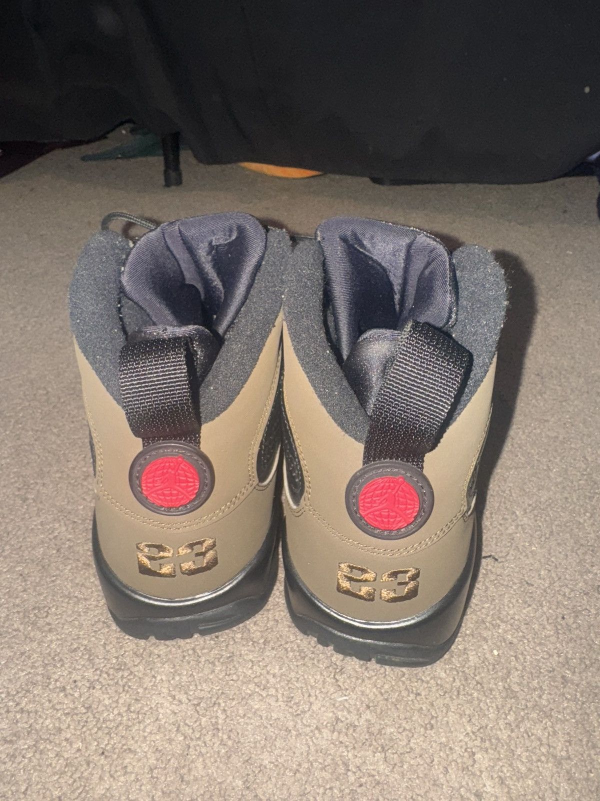 Nike Nike Air Jordan 9 Retro Olive 2012 Size US 9 / EU 42 - 4 Thumbnail
