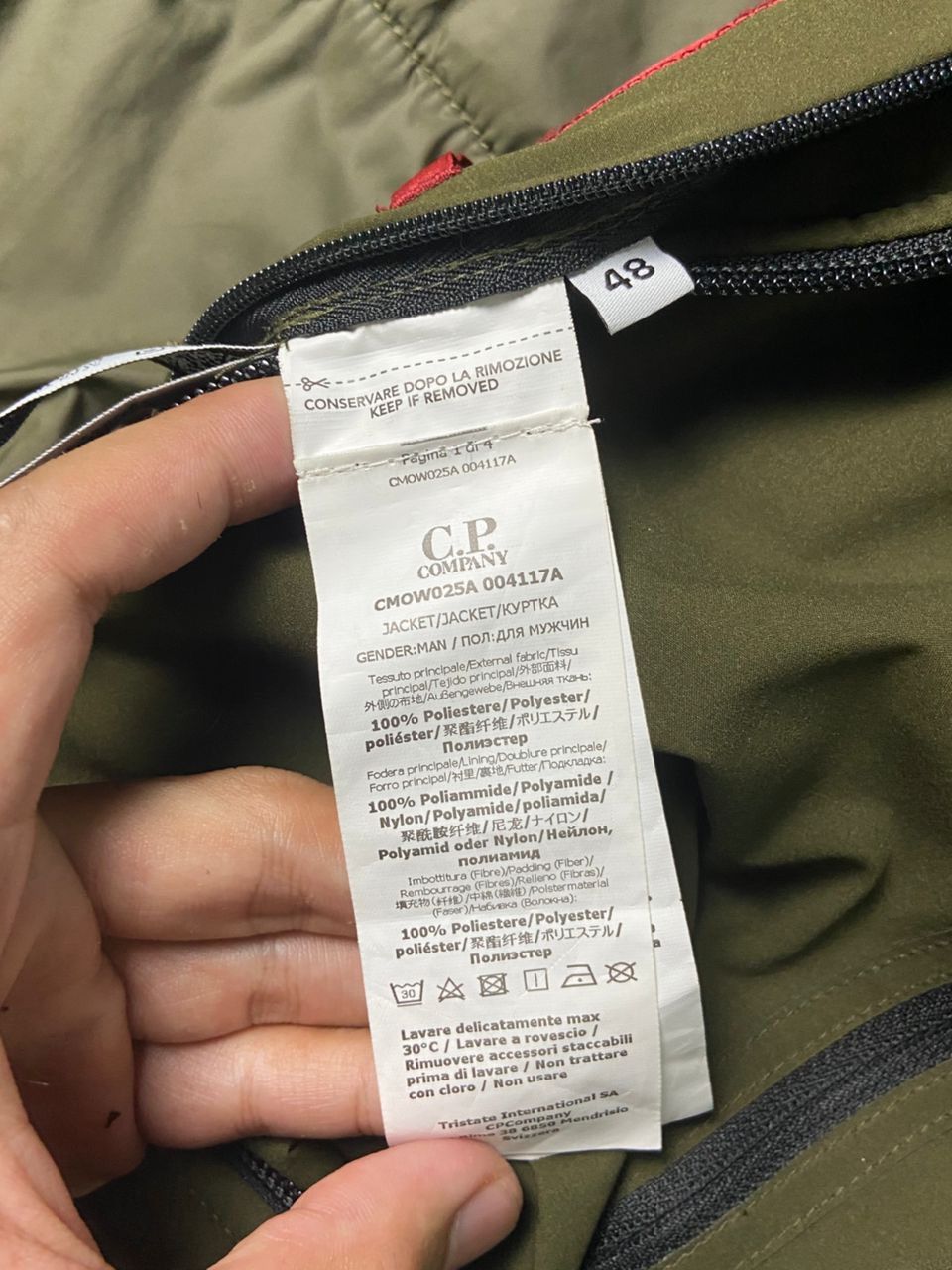 C.P. Company 🔥 C.P. Company Pro-Tek Hooded Jacket 🔥 Size US XS / EU 42 / 0 - 23 Thumbnail