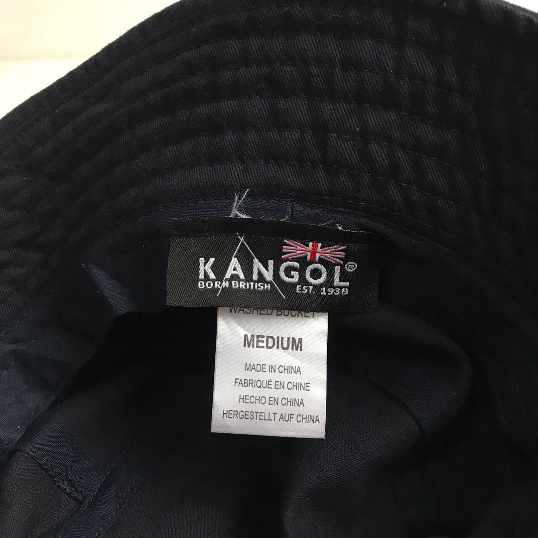 Kangol Kangol of london Black Bucket Hat Stone washed bucket hat Size ONE SIZE - 5 Thumbnail