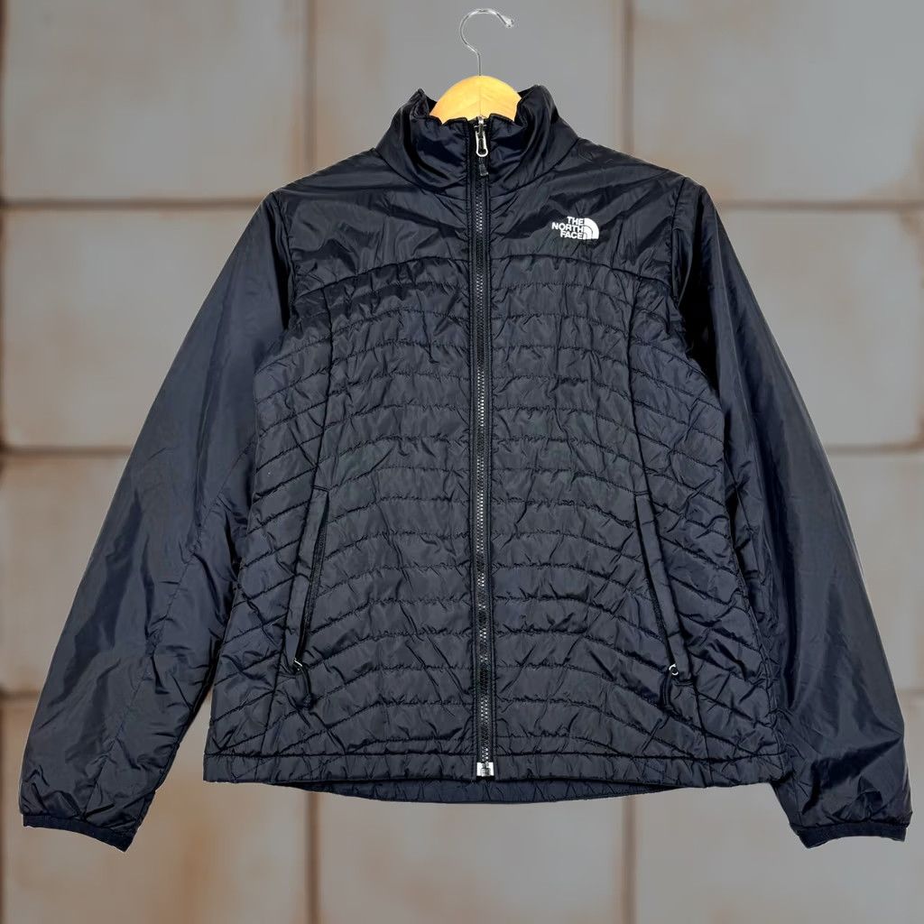 The North Face The North Face Womens Jacket Puffer Quilted Insulated Black Medium M Nylon Zip Casual Winter Fall Mens Girls Size M / US 6-8 / IT 42-44 - 1 Thumbnail